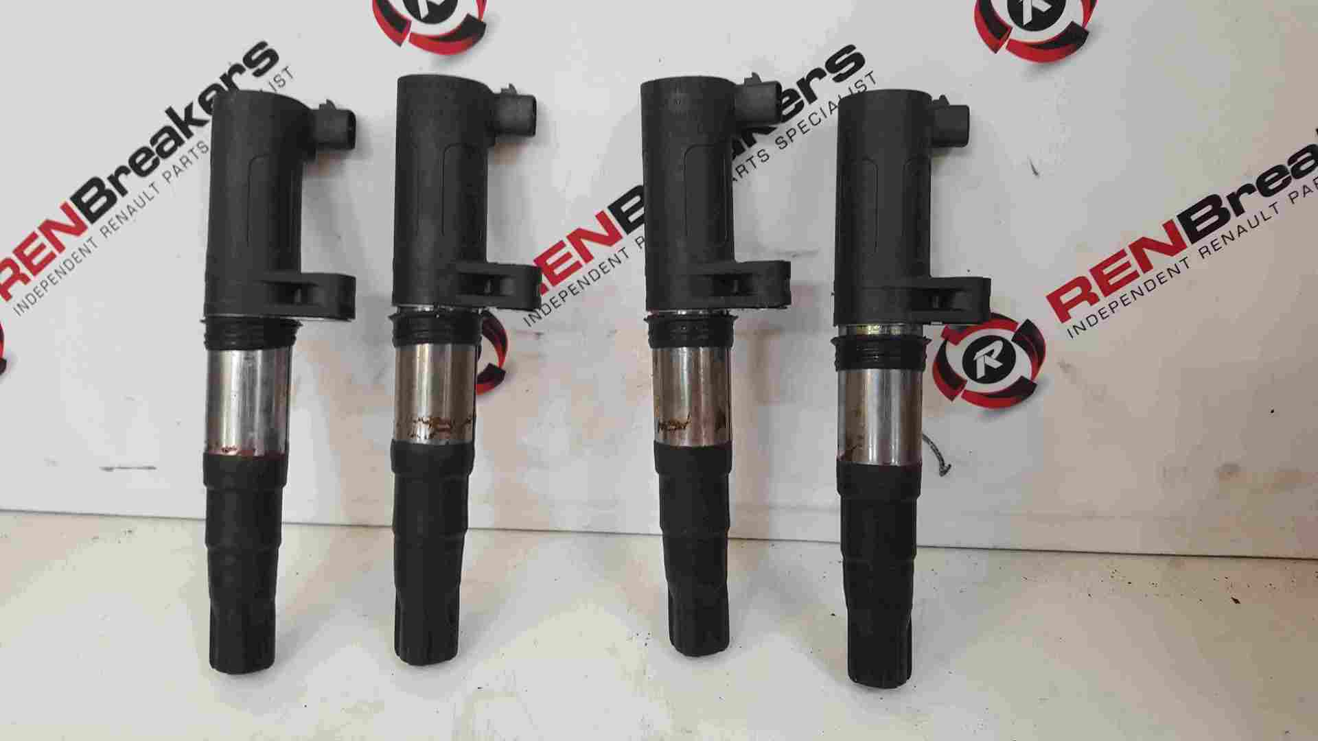 Thumb 2 Renault Grand Modus 2008-2012 1.4 1.6 16v Ignition Coil Pencil X4 Set