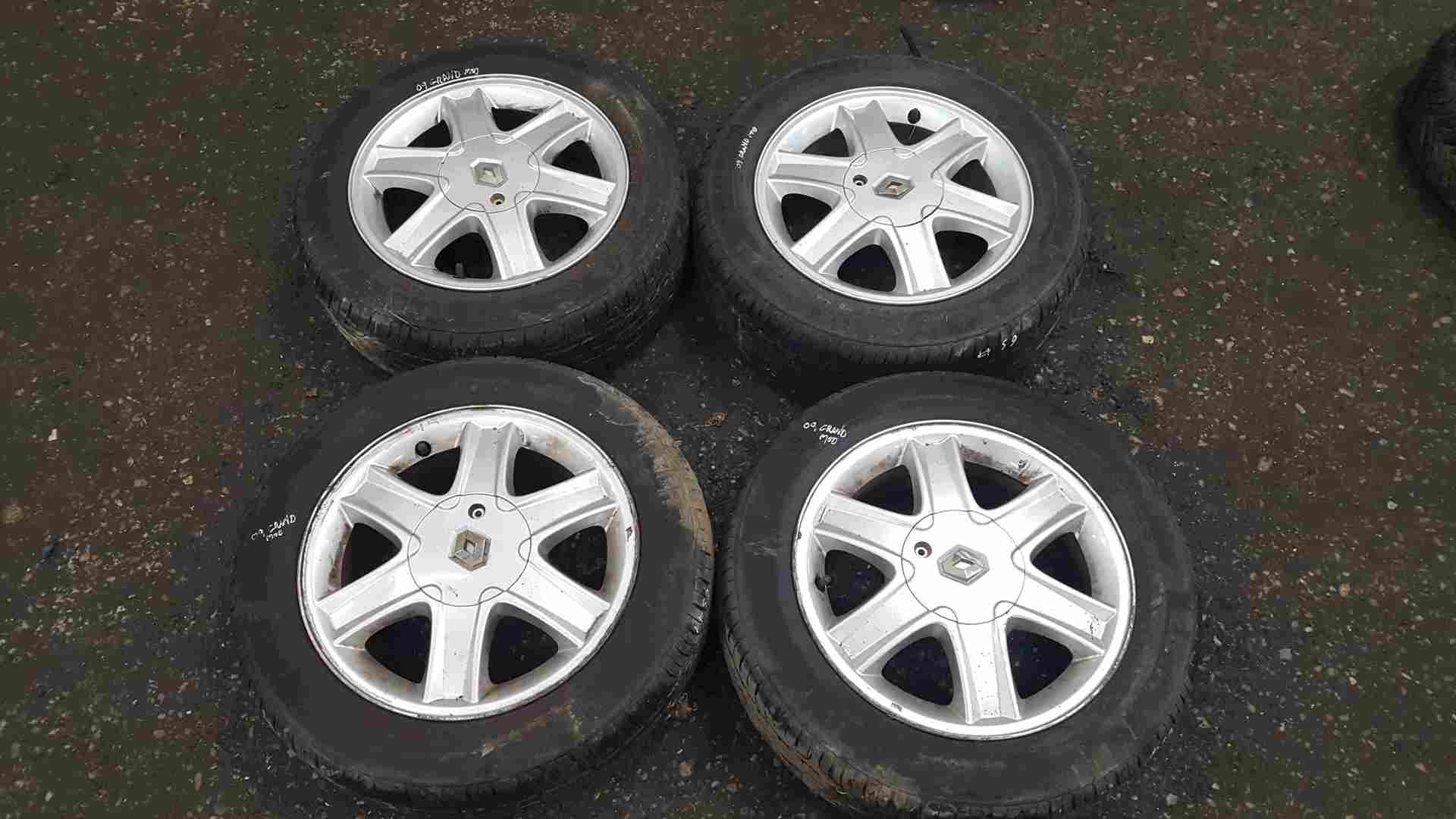 Renault Grand Modus 2008-2012 Bariocco Alloy Wheels Set X4 15in