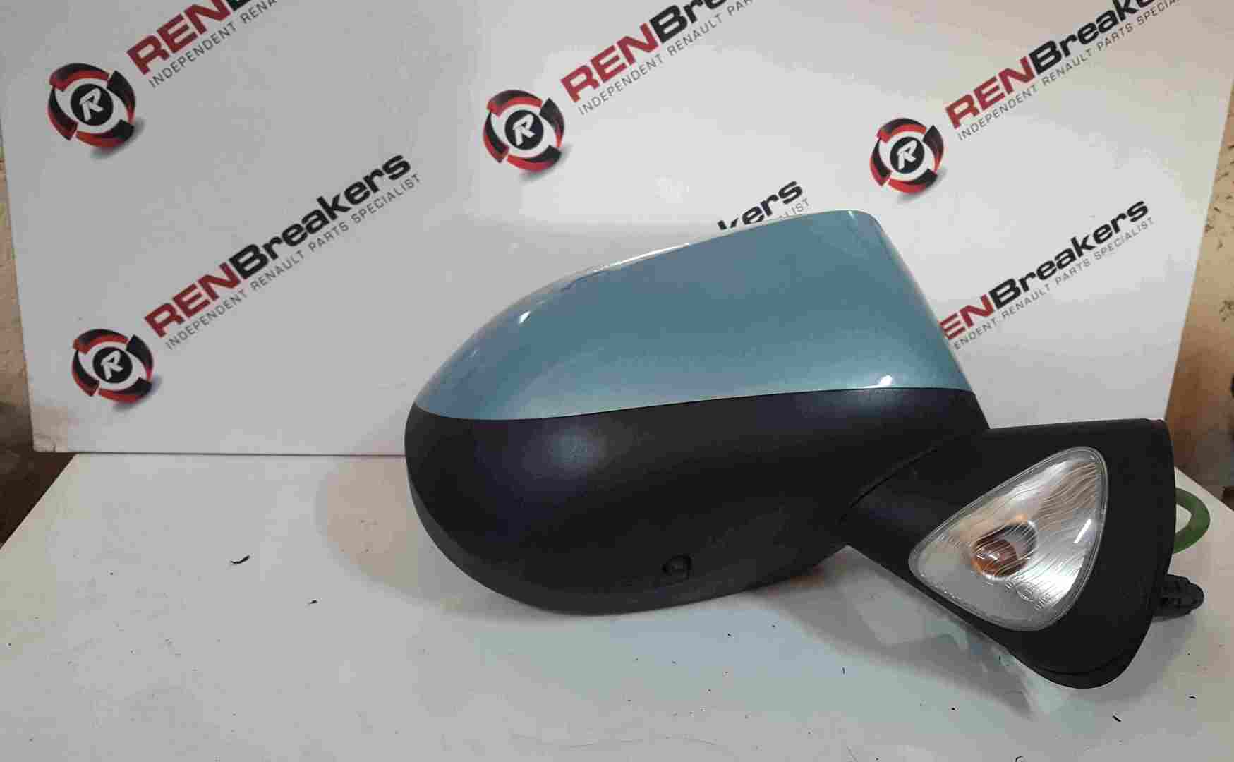Renault Grand Modus 2008-2012 Drivers OS Wing Mirror Aqua TERNK
