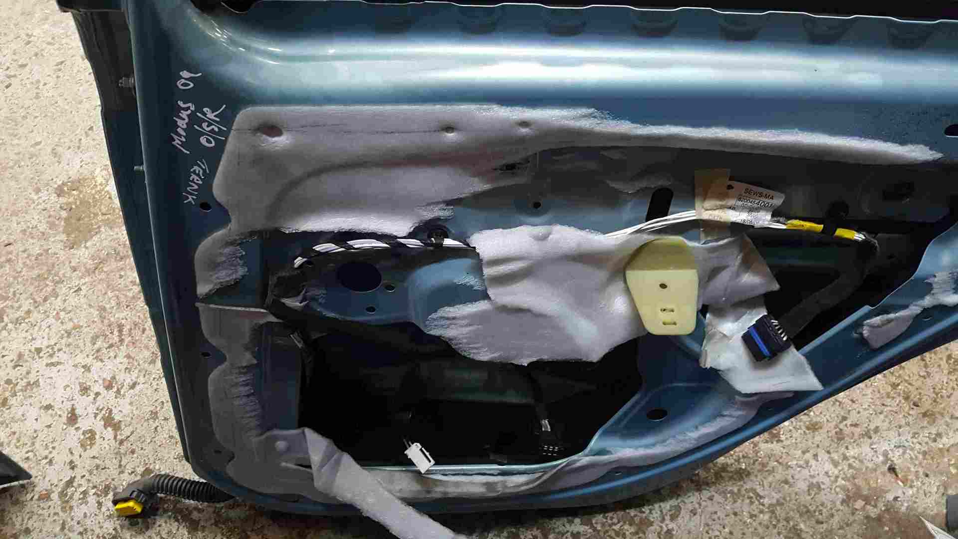 Thumb 3 Renault Grand Modus 2008-2012 Drivers OSR Rear Door Aqua Blue TERNK