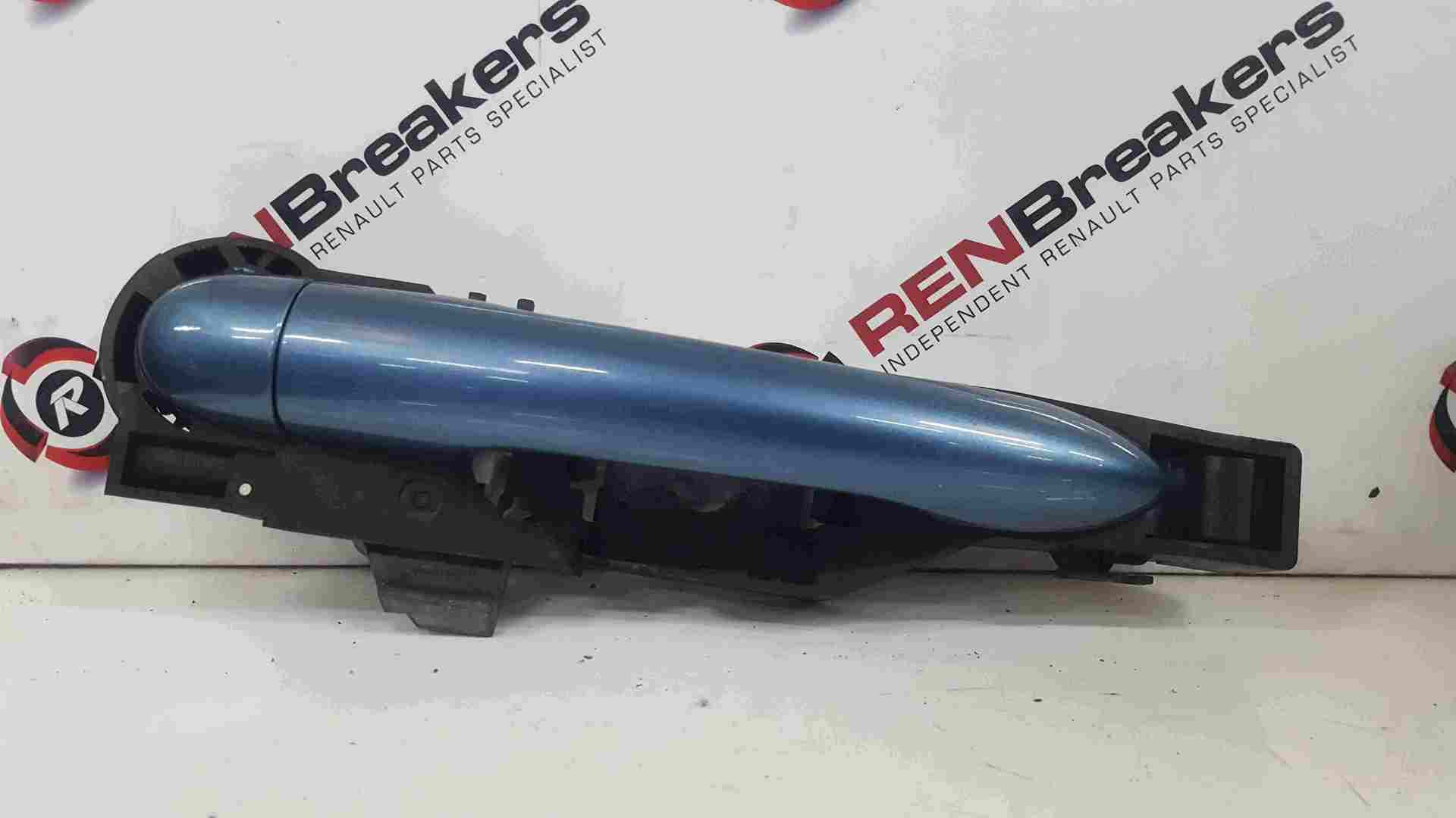 Renault Grand Modus 2008-2012 Drivers OSR Rear Door Handle Blue TERNL