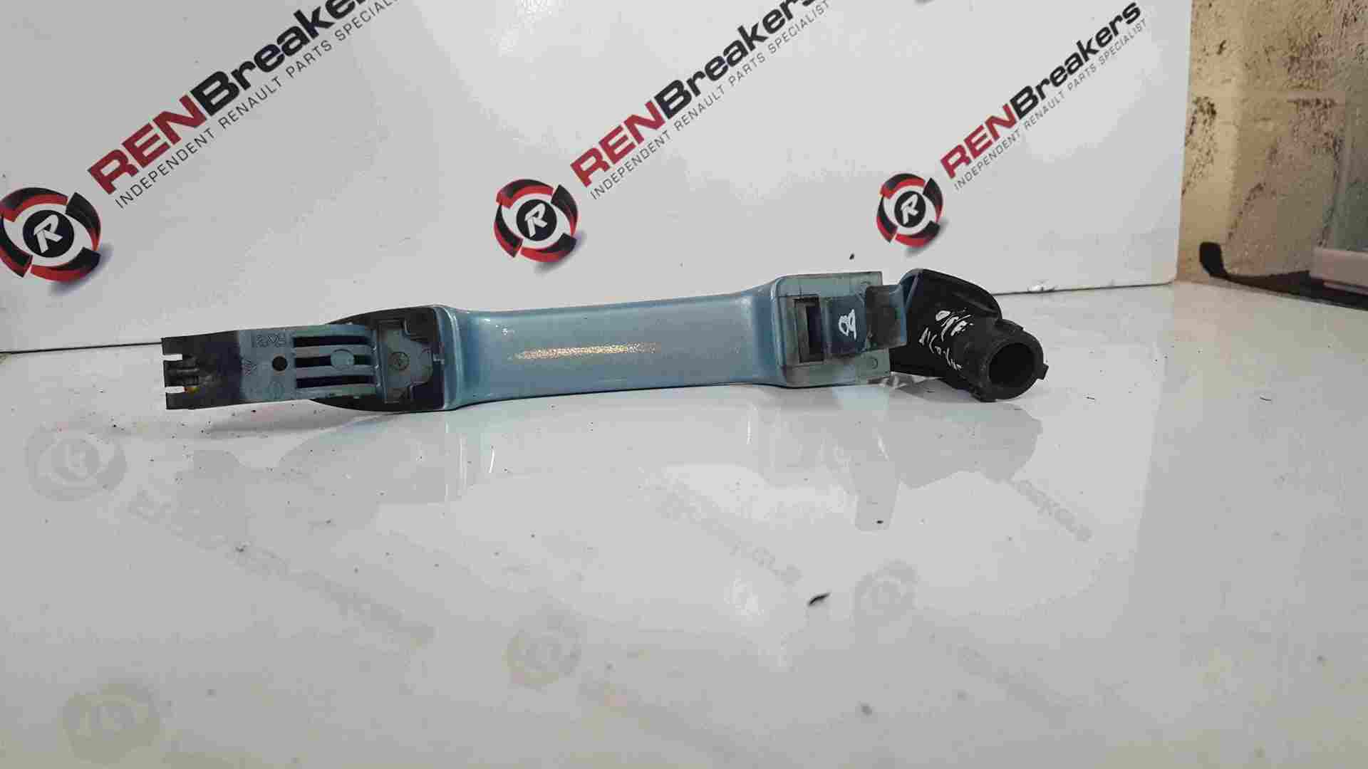 Thumb 3 Renault Grand Modus 2008-2012 Drivers OSR Rear Exterior Door Handle Aqua TERNK