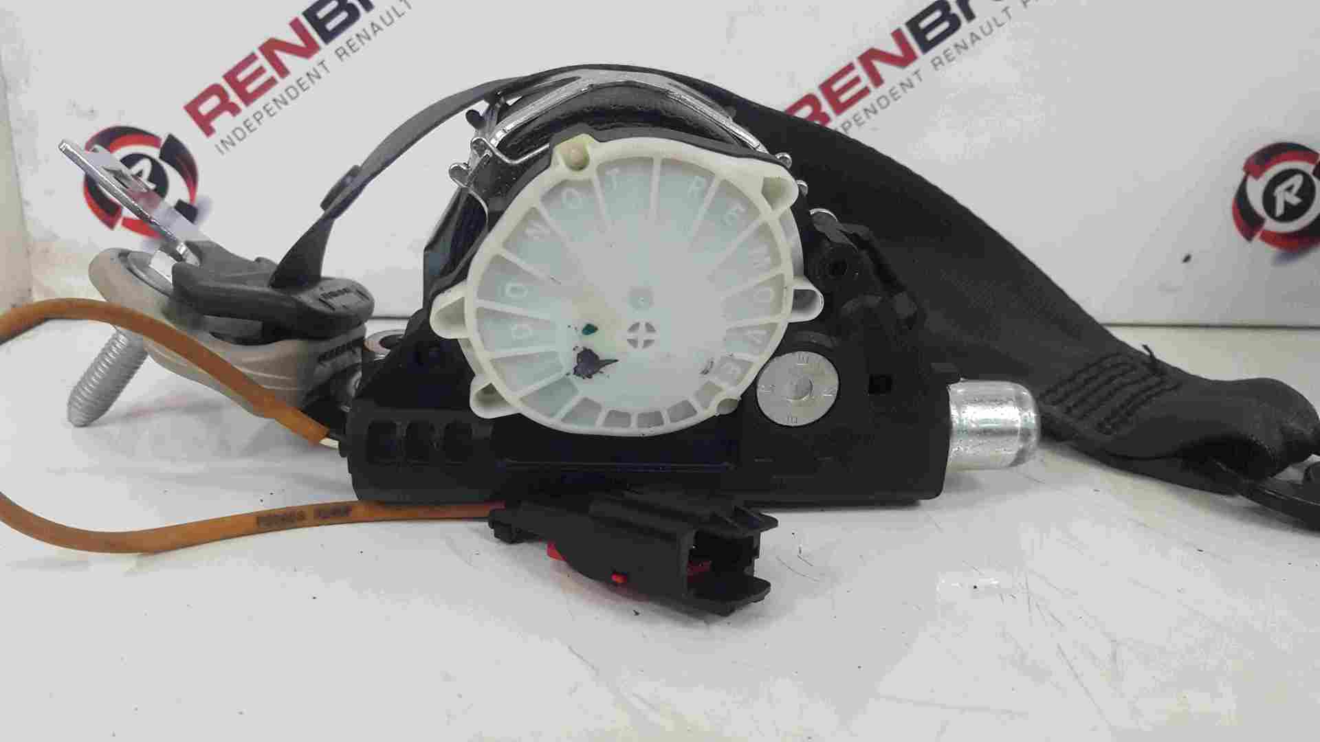 Thumb 3 Renault Grand Modus 2008-2012 Drivers OSR Rear Seat Belt Black Plug