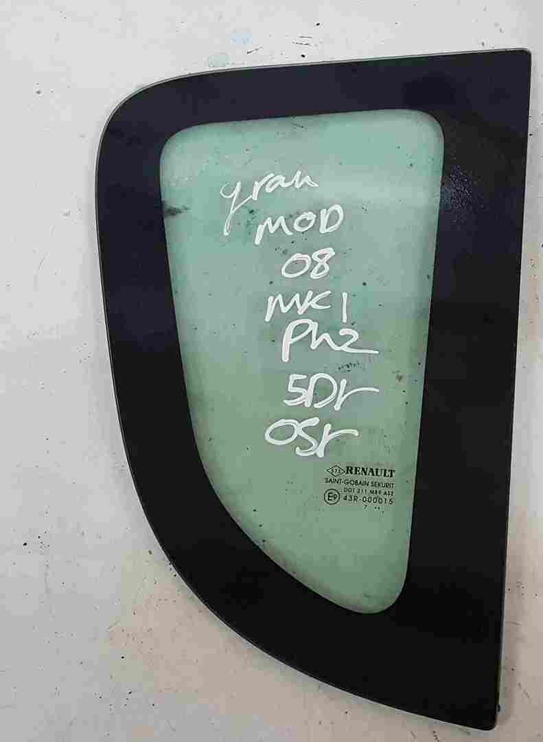 Thumb 2 Renault Grand Modus 2008-2012 Drivers OSR Rear Window Quarter Glass Boot