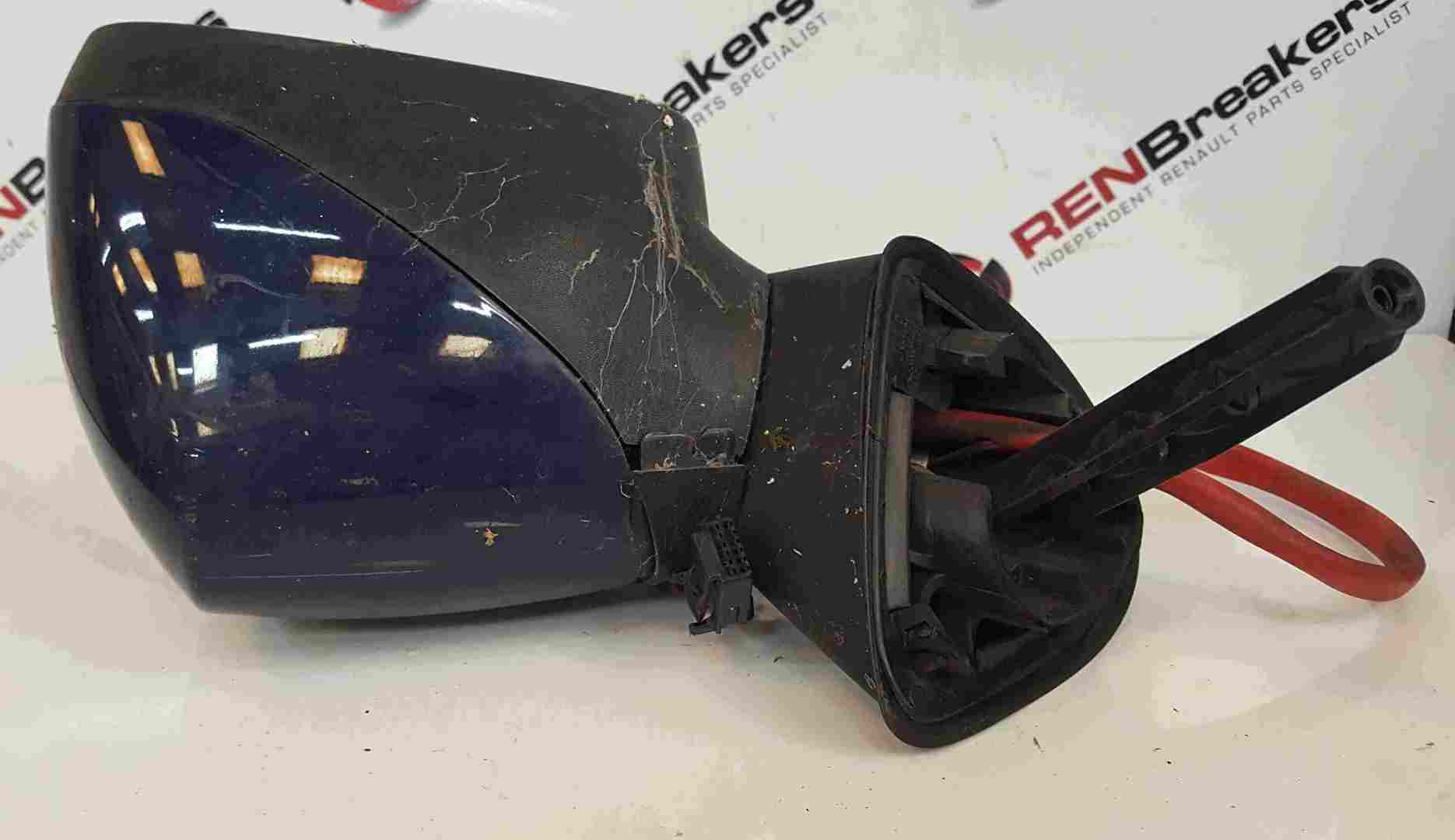 Thumb 3 Renault Grand Modus 2008-2012 Drivers Os Wing Mirror Blue 460 Folding