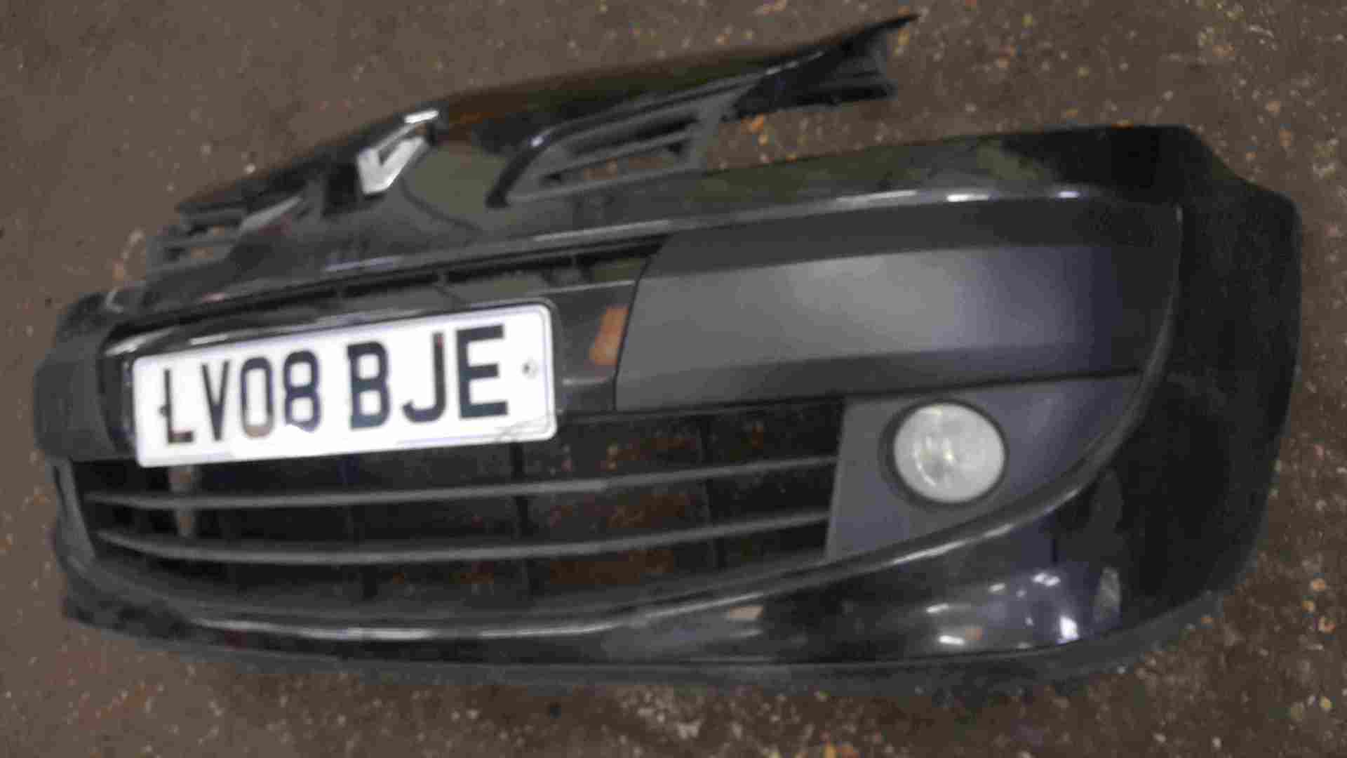 Thumb 3 Renault Grand Modus 2008-2012 Front Bumper Black 676