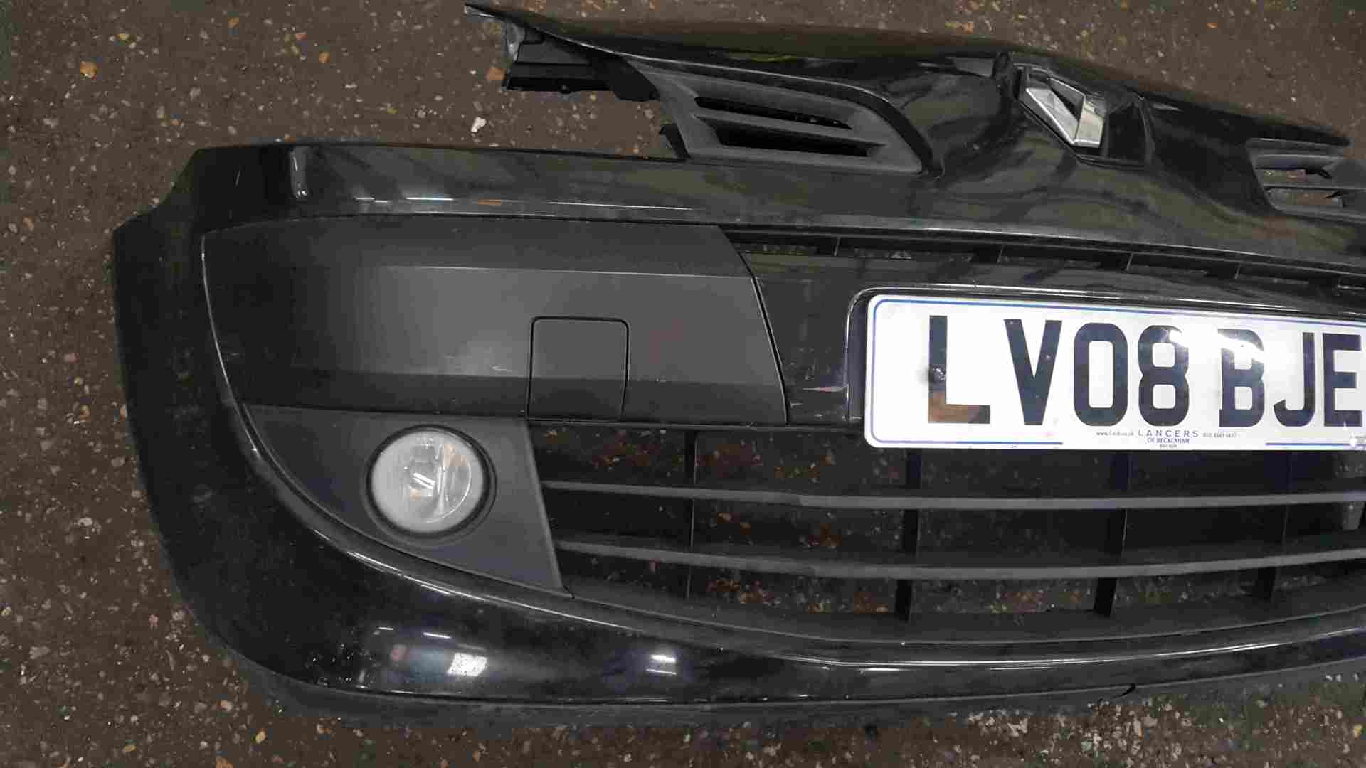 Thumb 2 Renault Grand Modus 2008-2012 Front Bumper Black 676