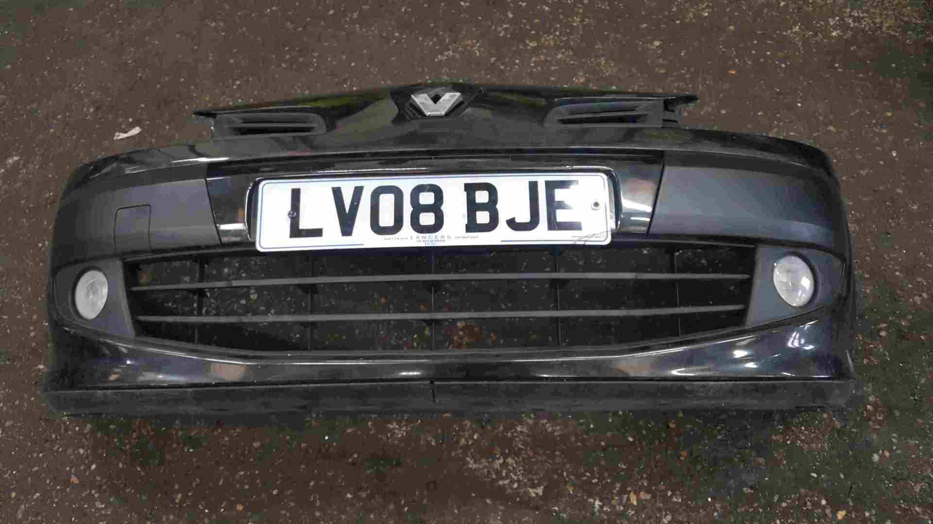 Renault Grand Modus 2008-2012 Front Bumper Black 676