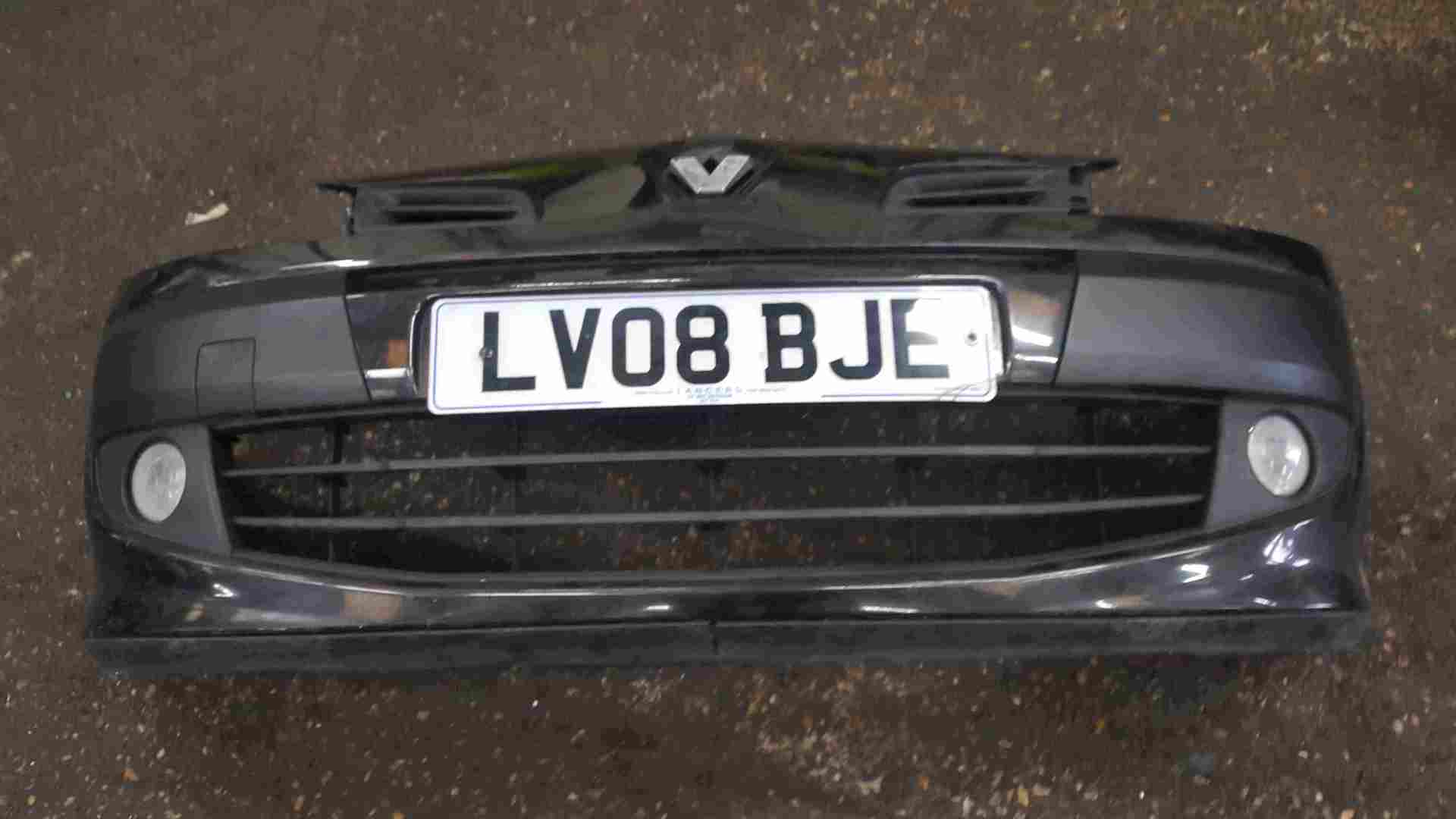 Thumb 4 Renault Grand Modus 2008-2012 Front Bumper Black 676