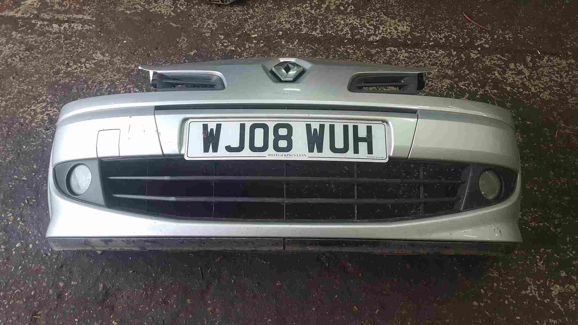 Thumb 2 Renault Grand Modus 2008-2012 Front Bumper Silver Ted69 F
