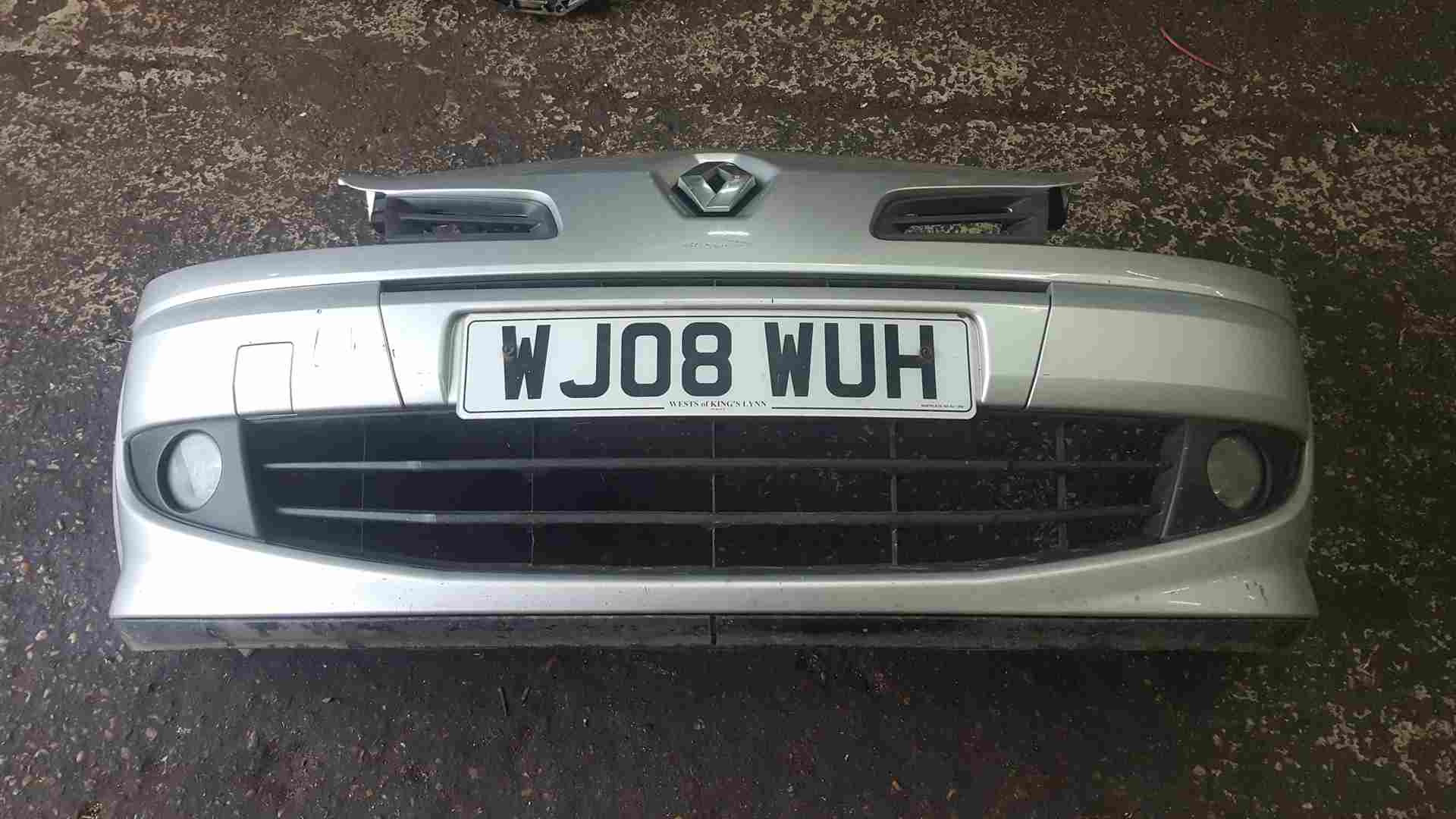 Thumb 3 Renault Grand Modus 2008-2012 Front Bumper Silver Ted69 F