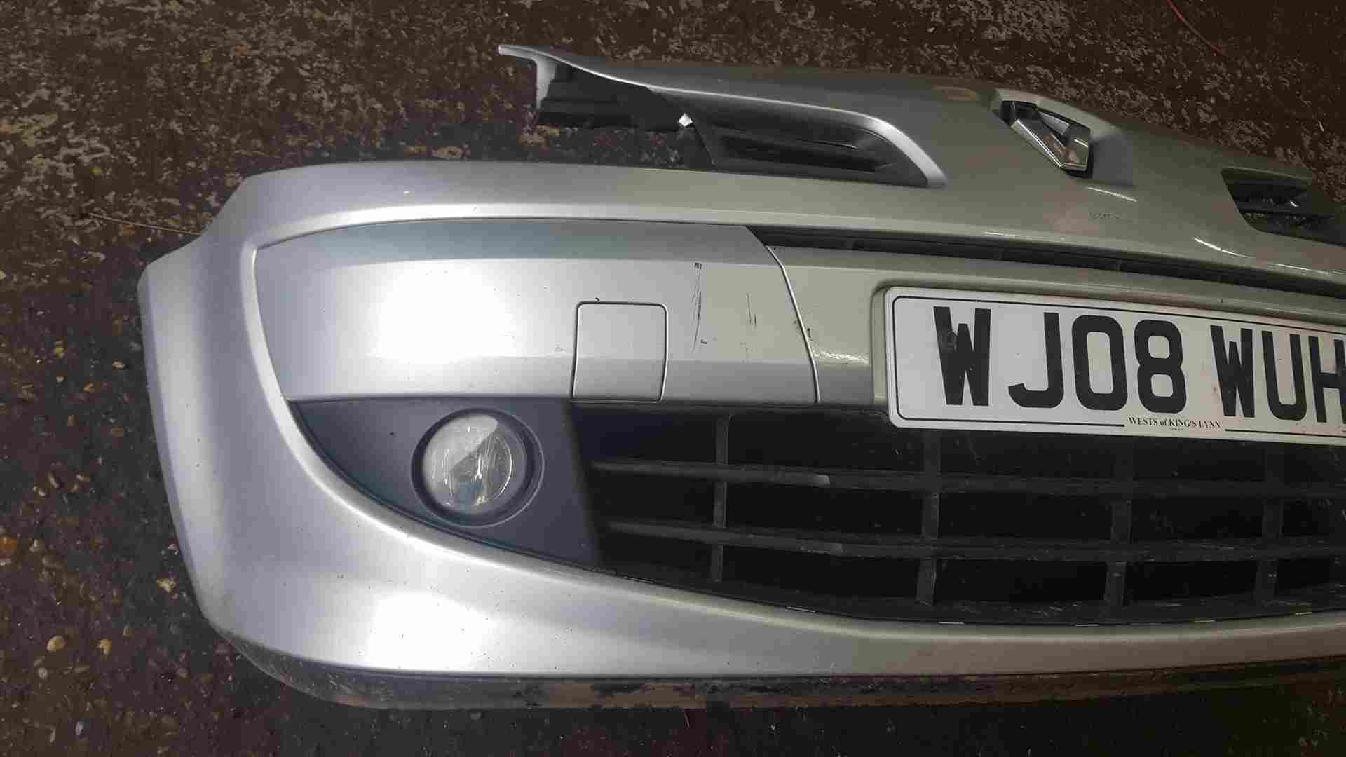 Thumb 5 Renault Grand Modus 2008-2012 Front Bumper Silver Ted69 F