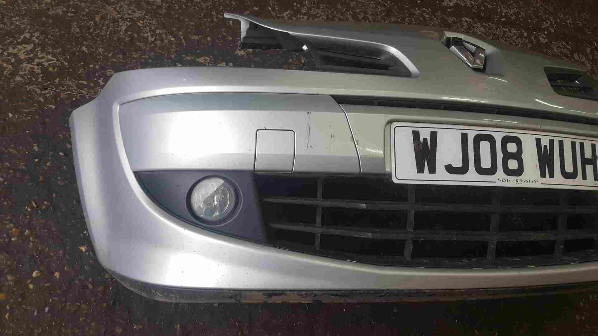 Thumb 6 Renault Grand Modus 2008-2012 Front Bumper Silver Ted69 F