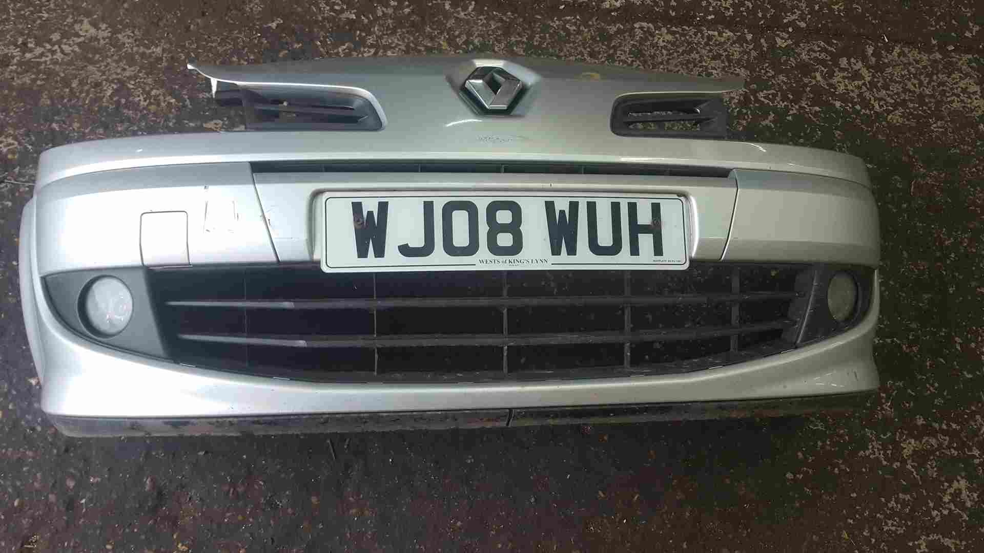 Thumb 9 Renault Grand Modus 2008-2012 Front Bumper Silver Ted69 F