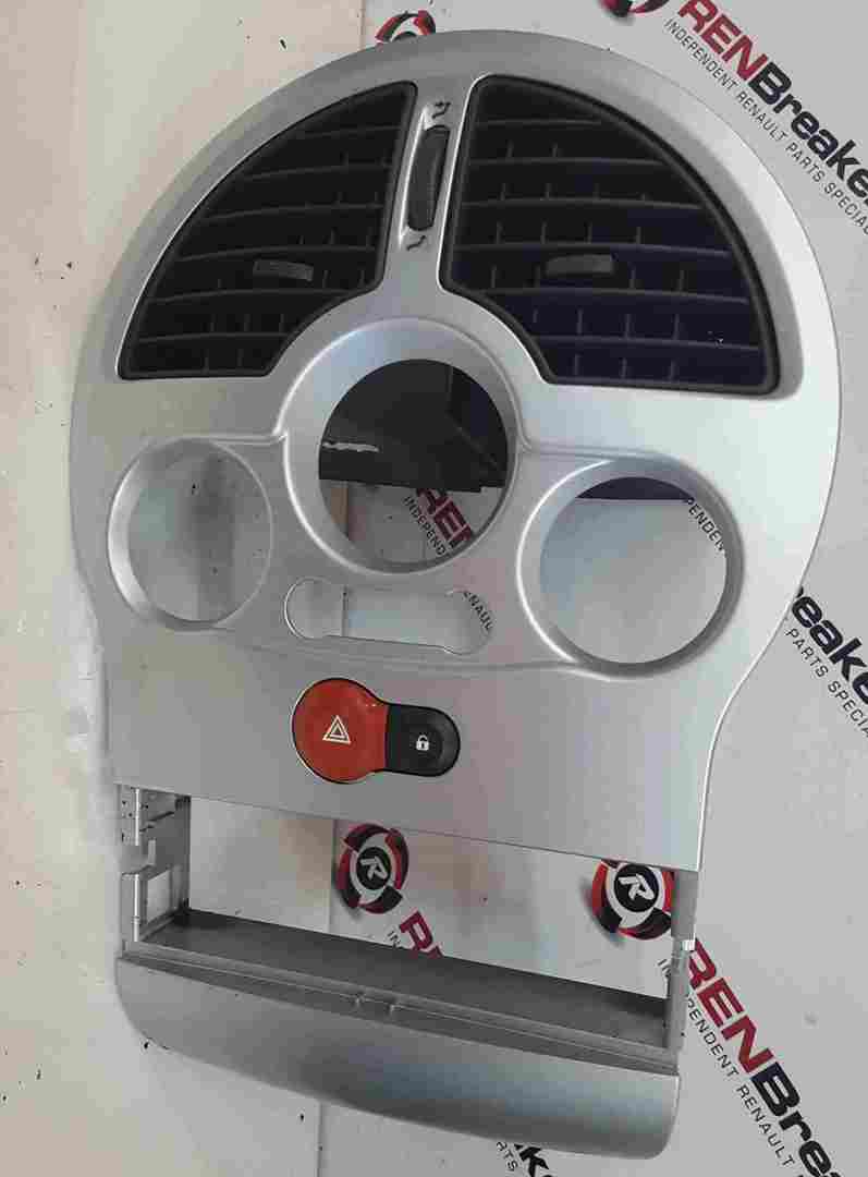 Thumb 2 Renault Grand Modus 2008-2012 Heater Surround Dash Silver Vents