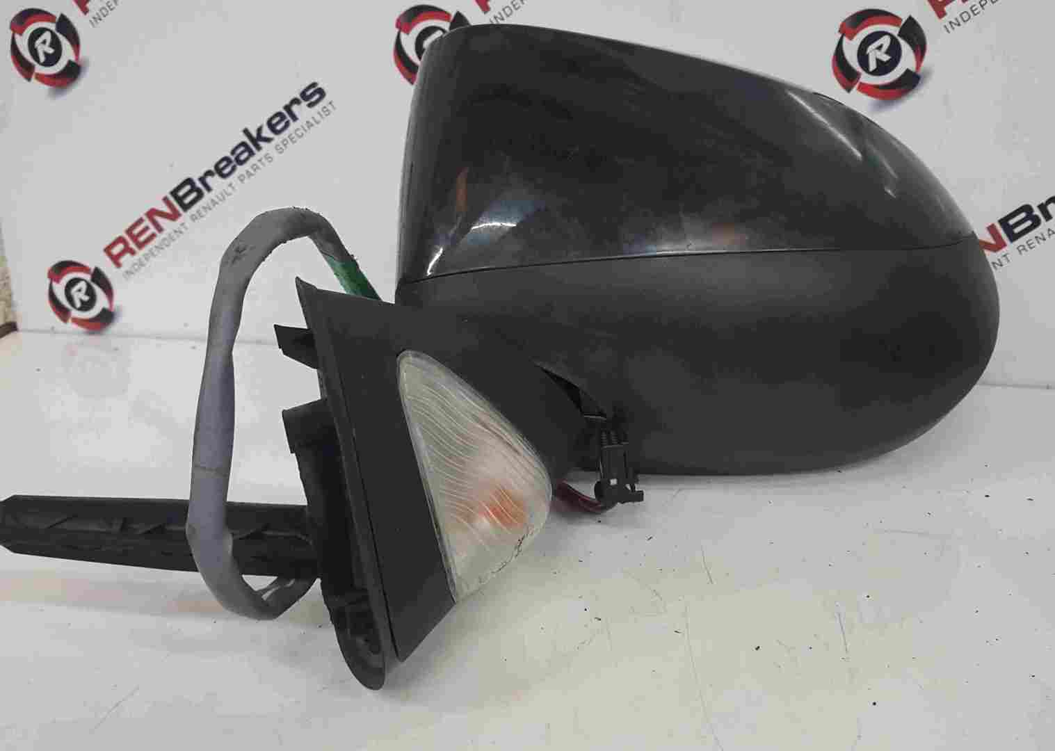 Thumb 3 Renault Grand Modus 2008-2012 Passenger NS Wing Mirror Black 676 FOLDING