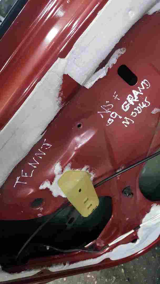 Thumb 2 Renault Grand Modus 2008-2012 Passenger NSF Front Door Red TENNJ