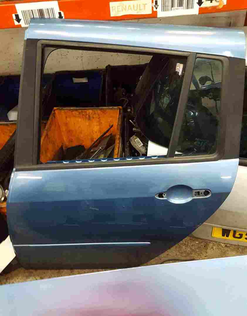 Renault Grand Modus 2008-2012 Passenger NSR Rear Door Blue TERNL