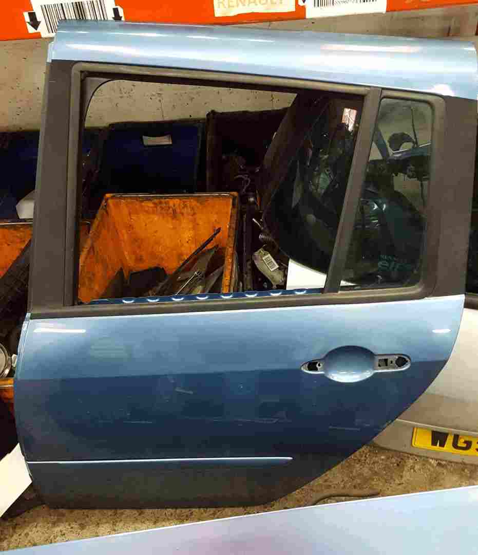 Thumb 2 Renault Grand Modus 2008-2012 Passenger NSR Rear Door Blue TERNL