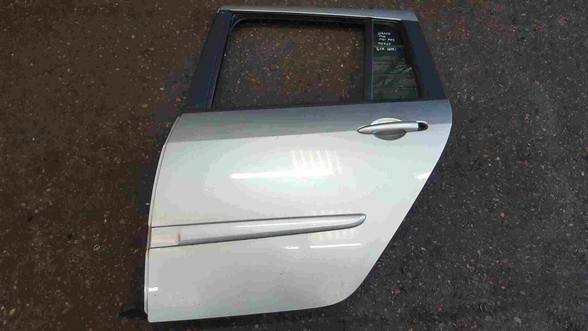 Renault Grand Modus 2008-2012 Passenger NSR Rear Door Silver TED69
