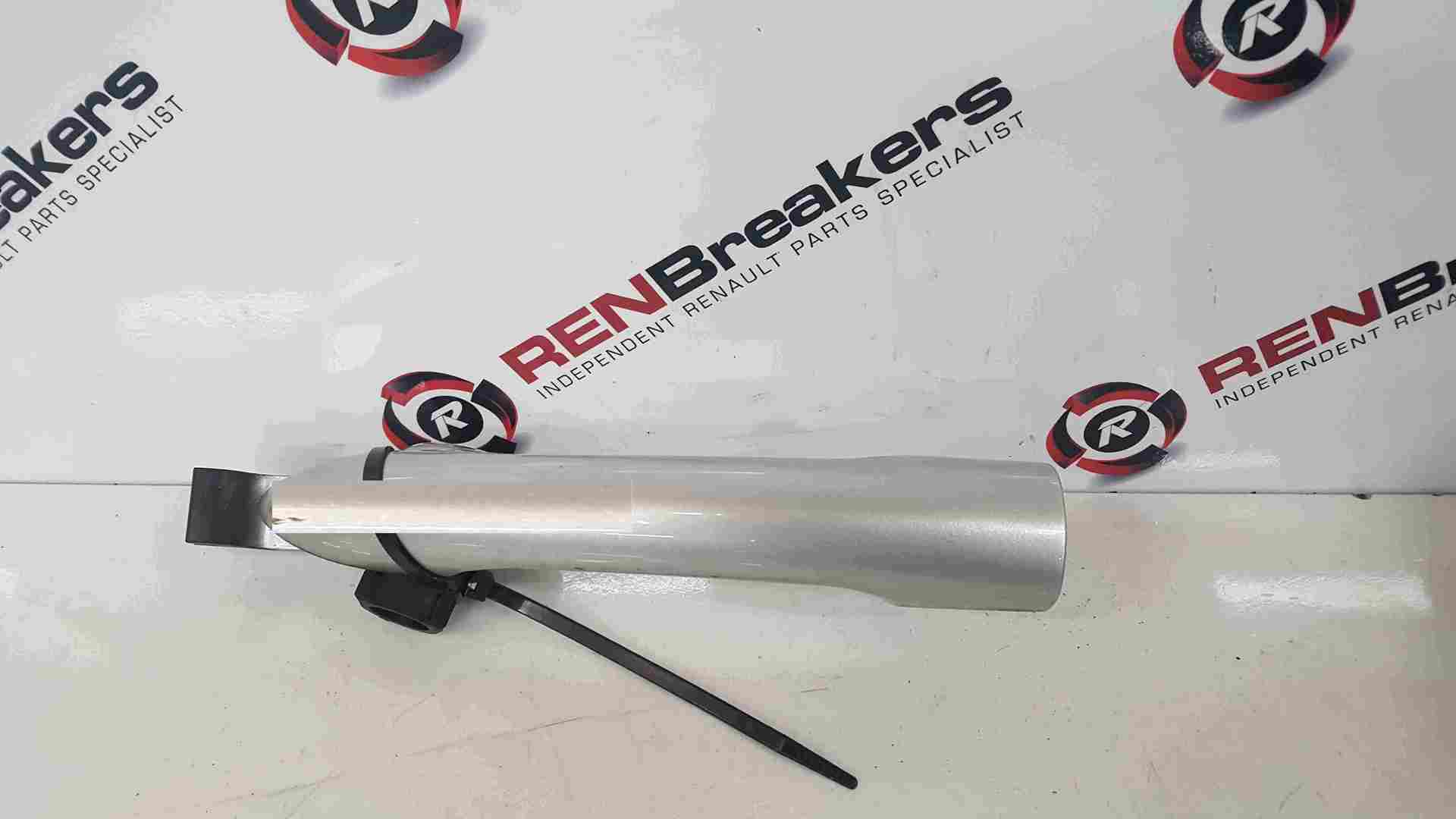 Renault Grand Modus 2008-2012 Passenger NSR Rear Exterior Door Handle Silver