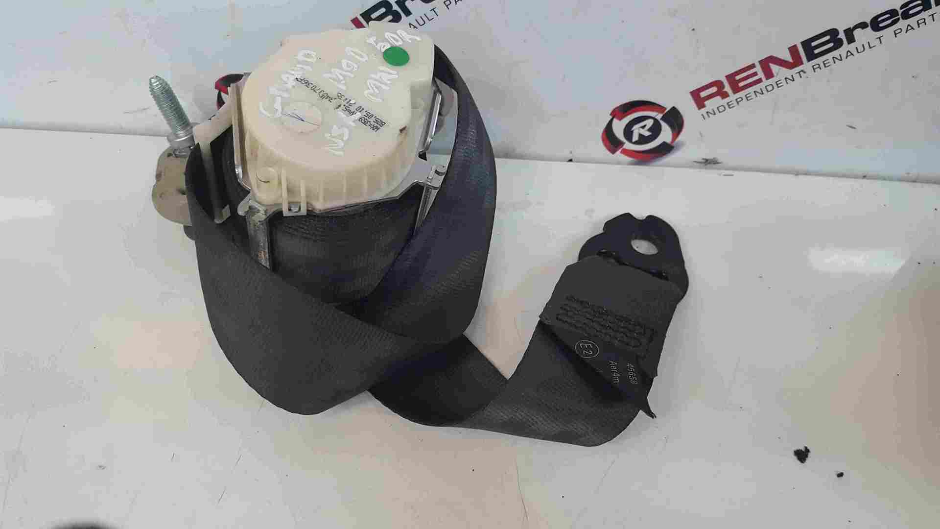 Thumb 2 Renault Grand Modus 2008-2012 Passenger NSR Rear Seat Belt Seatbelt No Tensioner