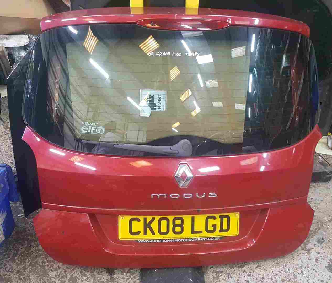 Renault Grand Modus 2008-2012 Rear Boot Tailgate Red TENNJ