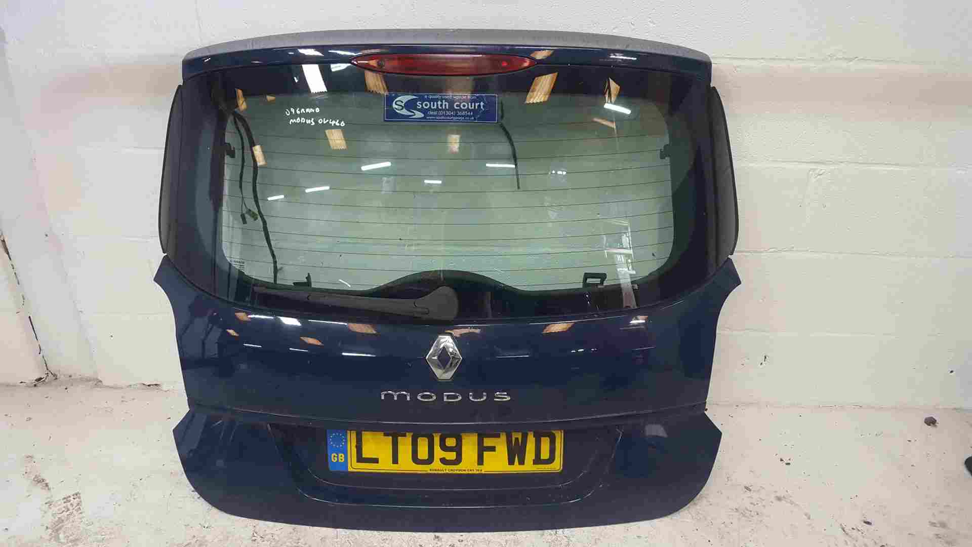 Thumb 2 Renault Grand Modus 2008-2012 Rear Tailgate Boot Blue 460