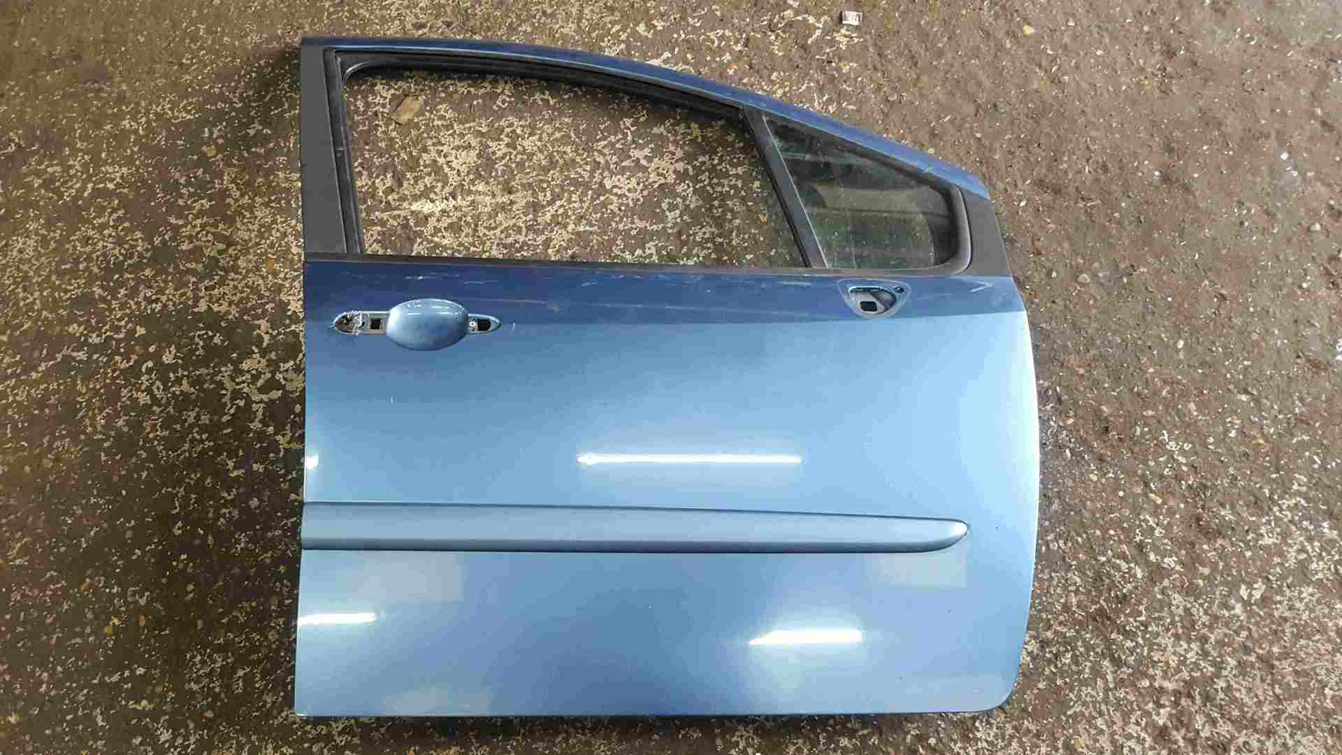Renault Grand Modus 2008-2012 Drivers OSF Front Door Blue TERNL