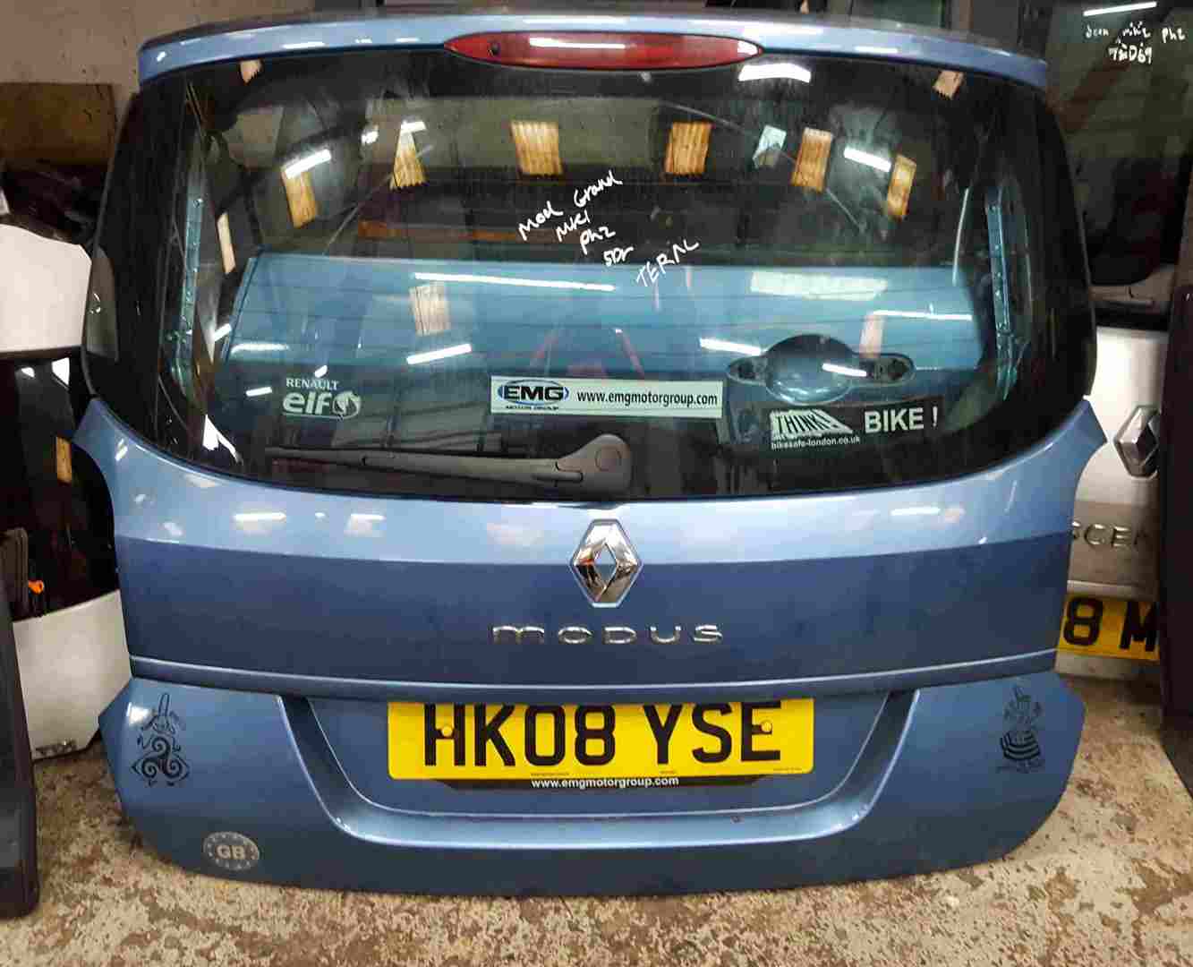 Thumb 3 Renault Grand Modus 2008-2012 Rear Tailgate Boot Blue TERNL