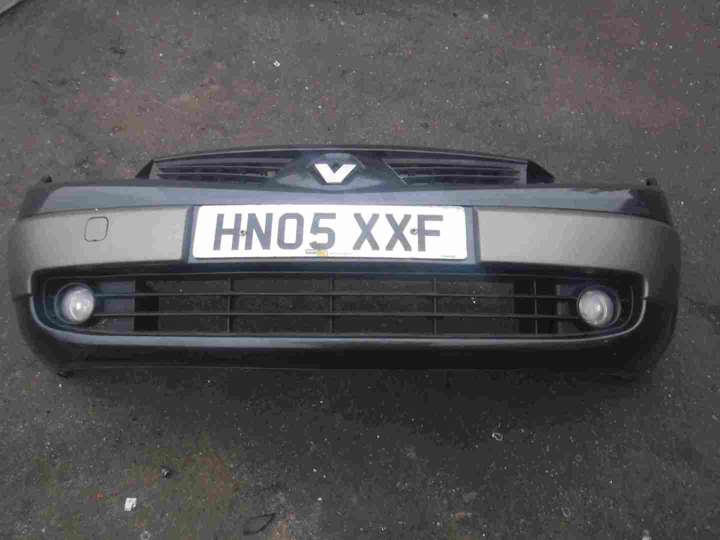 Renault Grand Scenic 2003-2006 Front Bumper Grey TEB66