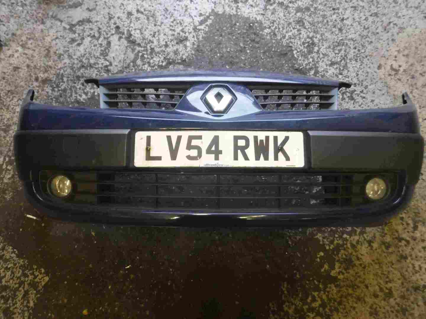 Renault Grand Scenic 2003-2009 Front Bumper Blue 460