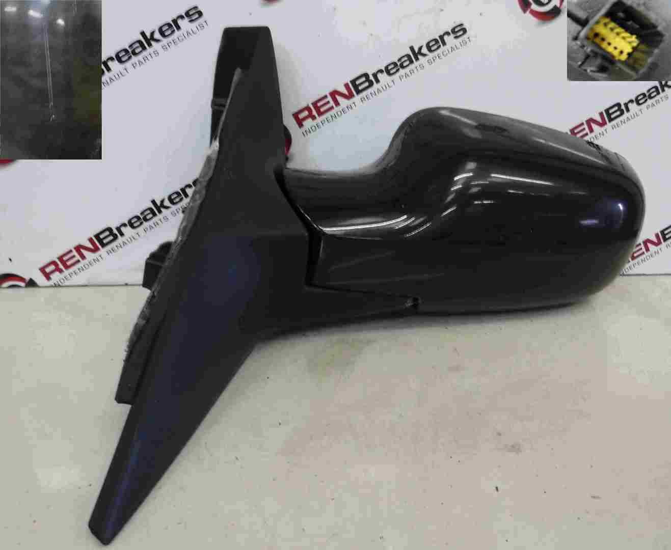 Renault Grand Scenic 2003-2009 Passenger NS Wing Mirror Black 676