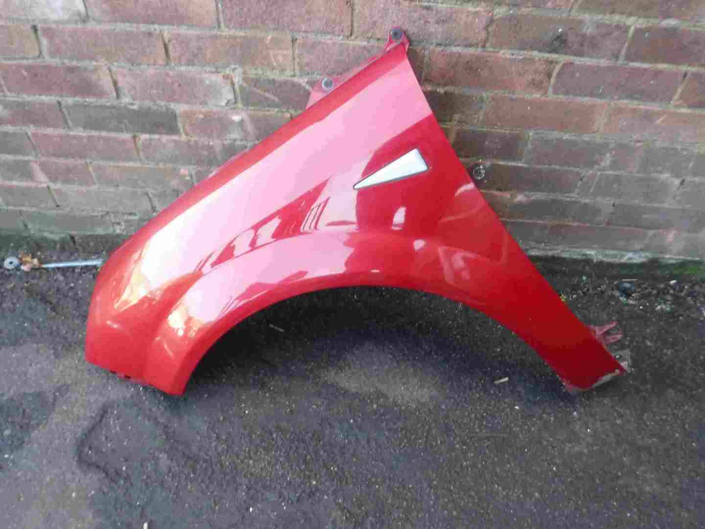 Renault Grand Scenic 2003-2009 Passenger NS Wing Red TEB76