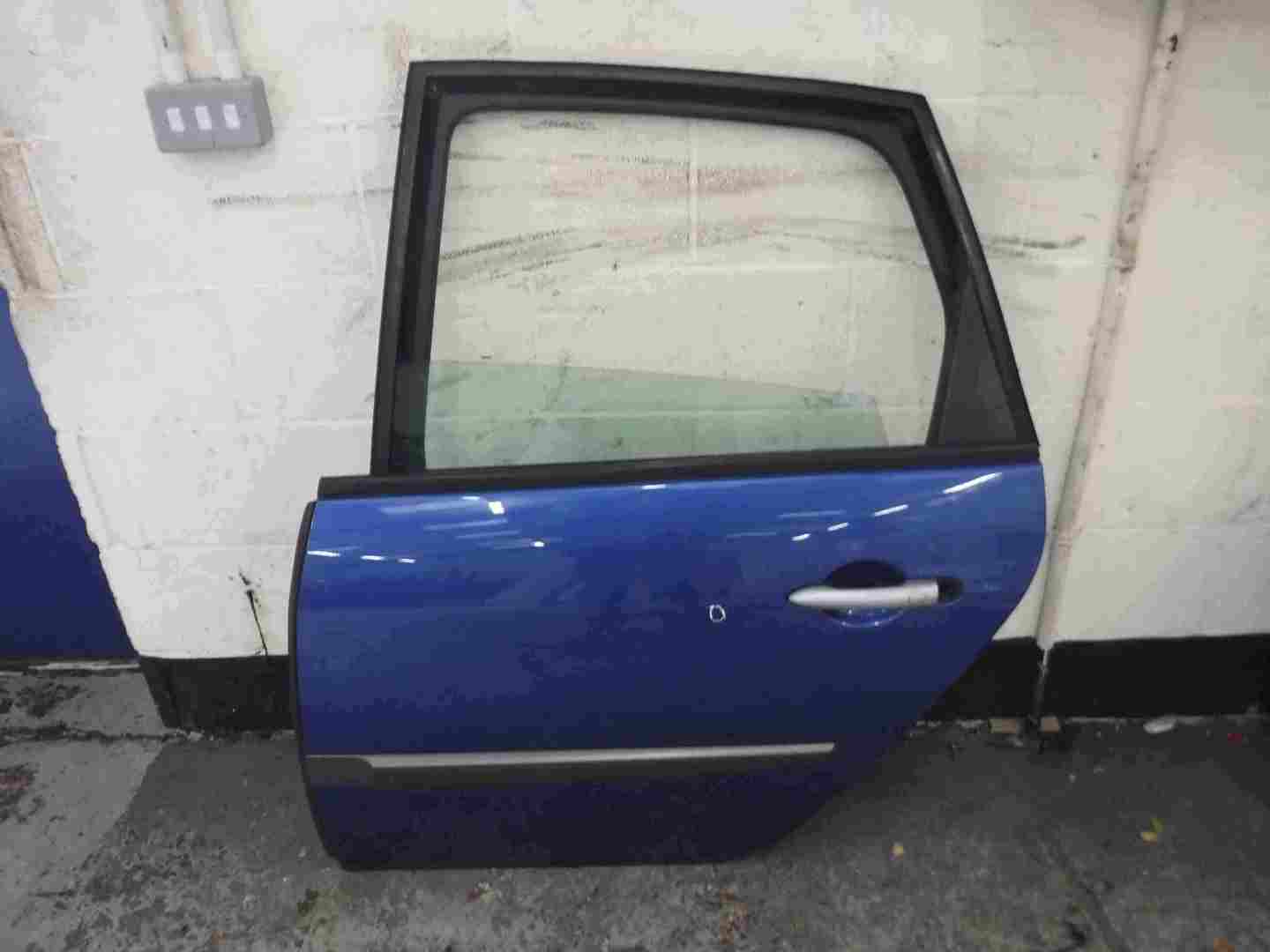 Renault Grand Scenic 2003-2009 Passenger NSR Rear Door Blue TEI45 TE145