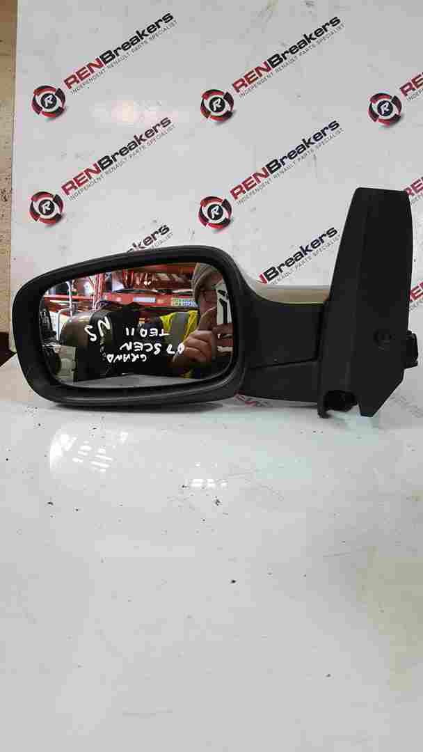 Renault Grand Scenic 2003-2009 Passenger Ns Wing Mirror Beige Ted11