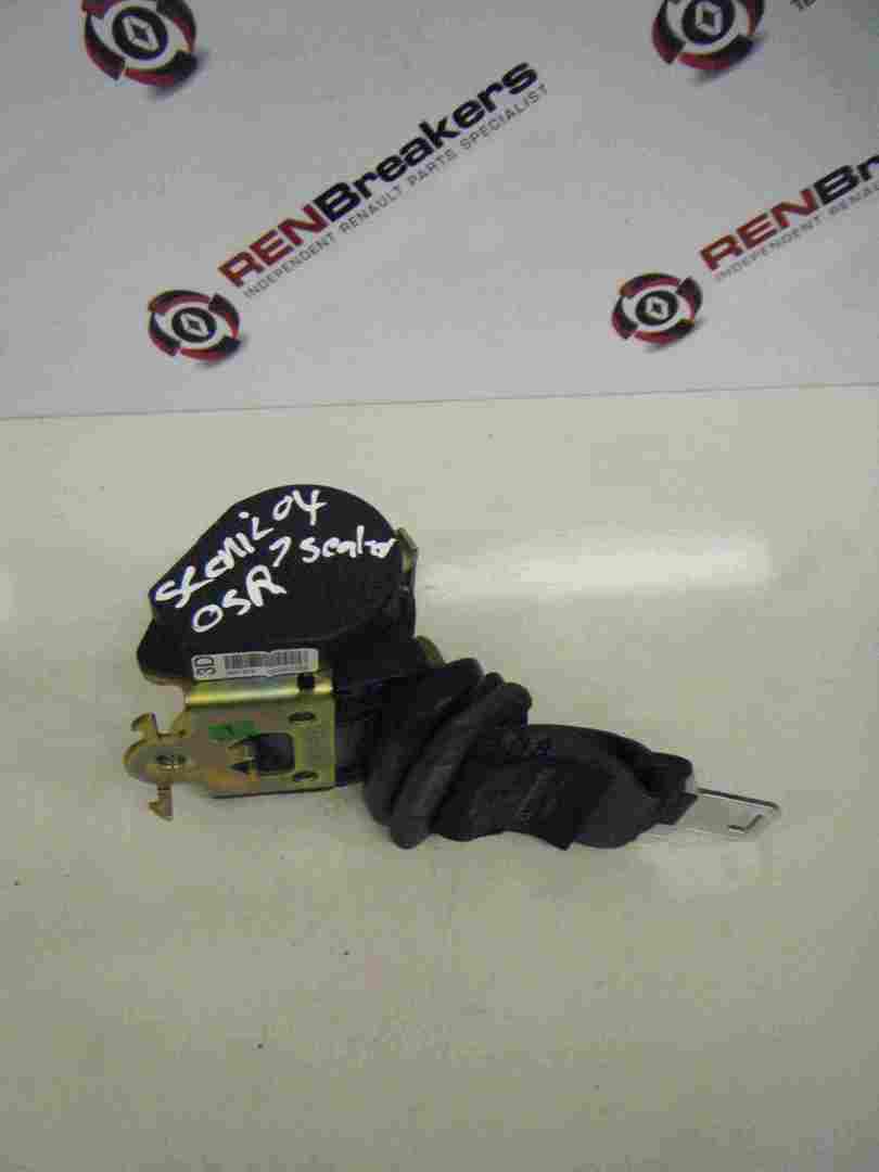 Renault Grand Scenic 2003-2009 Rear Boot Drivers OS Seat Belt