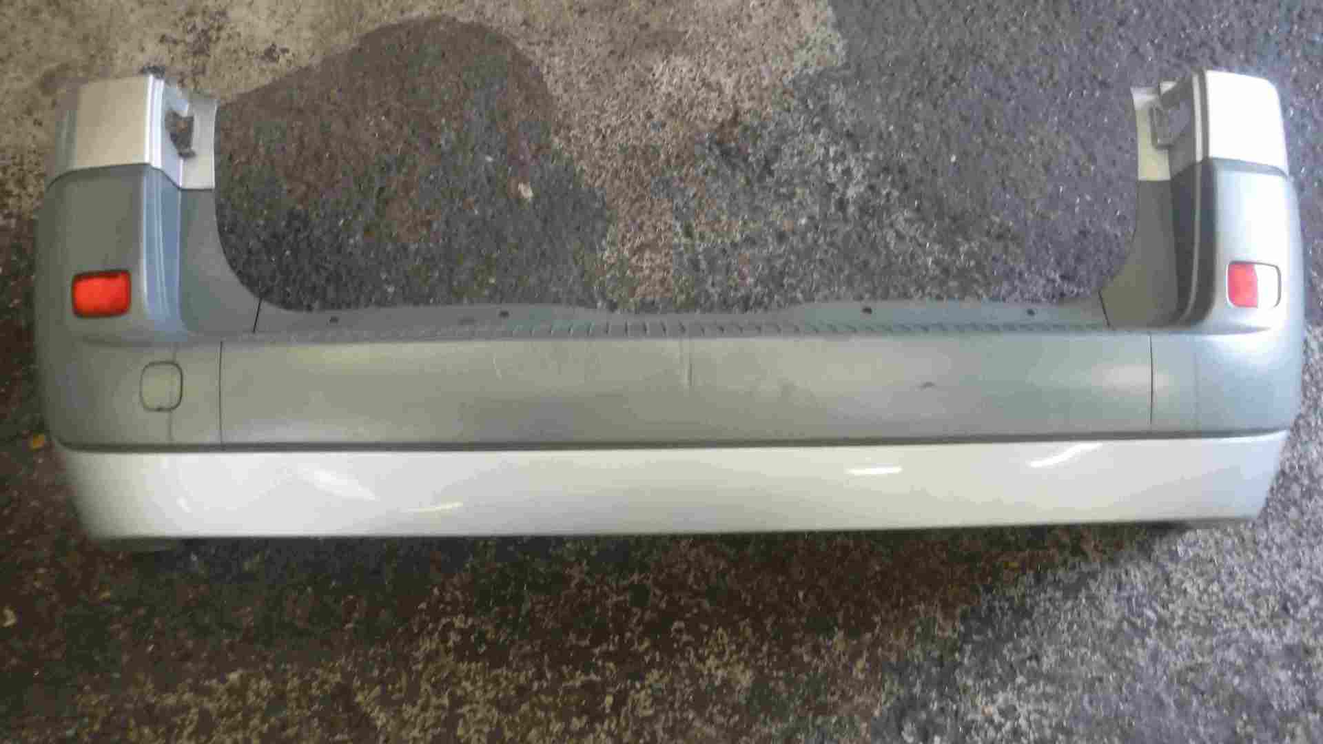 Renault Grand Scenic 2003-2009 Rear Bumper Silver TED69