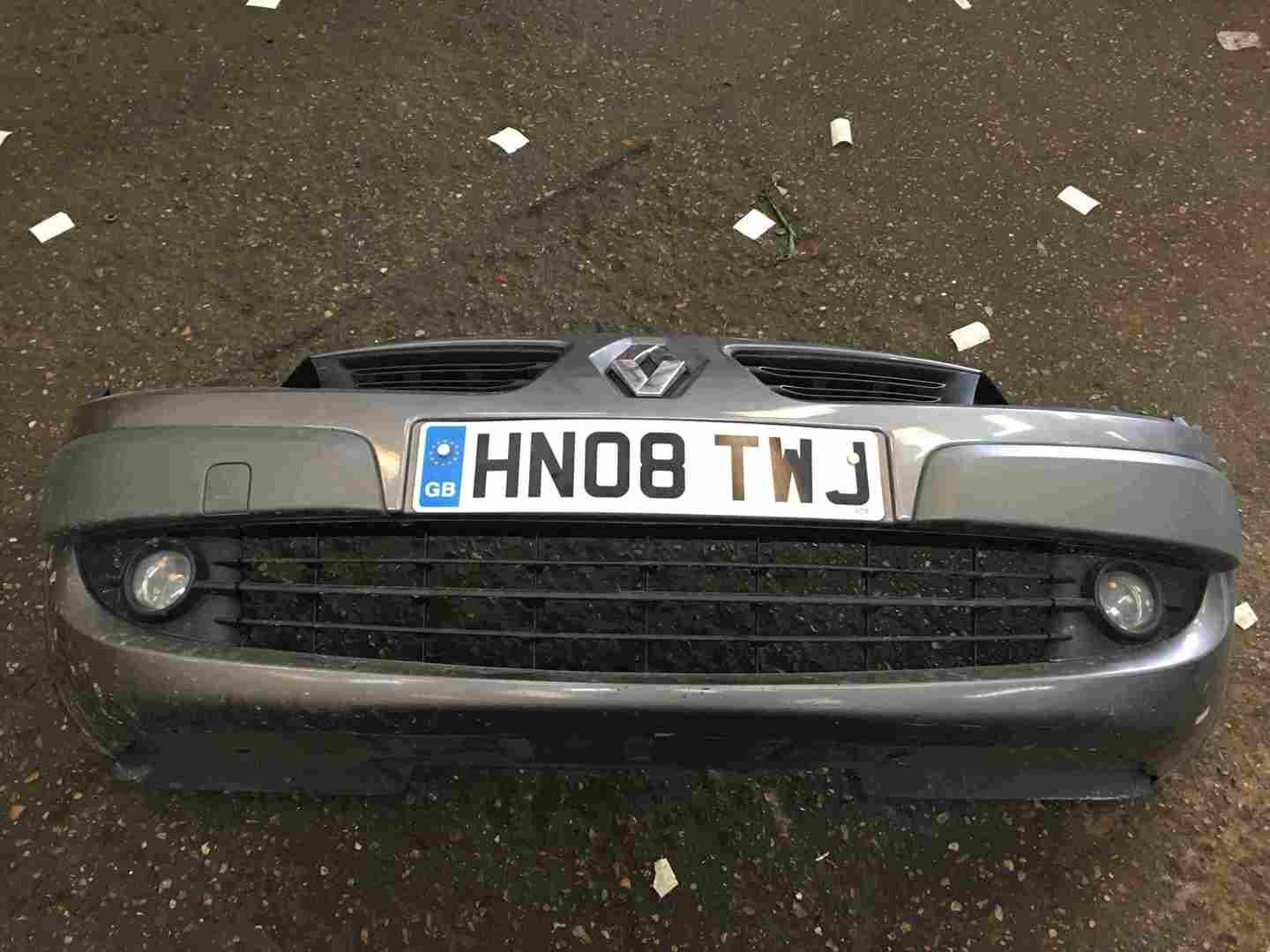 Renault Grand Scenic 2006-2009 Front Bumper Grey TEKNG FACELIFT