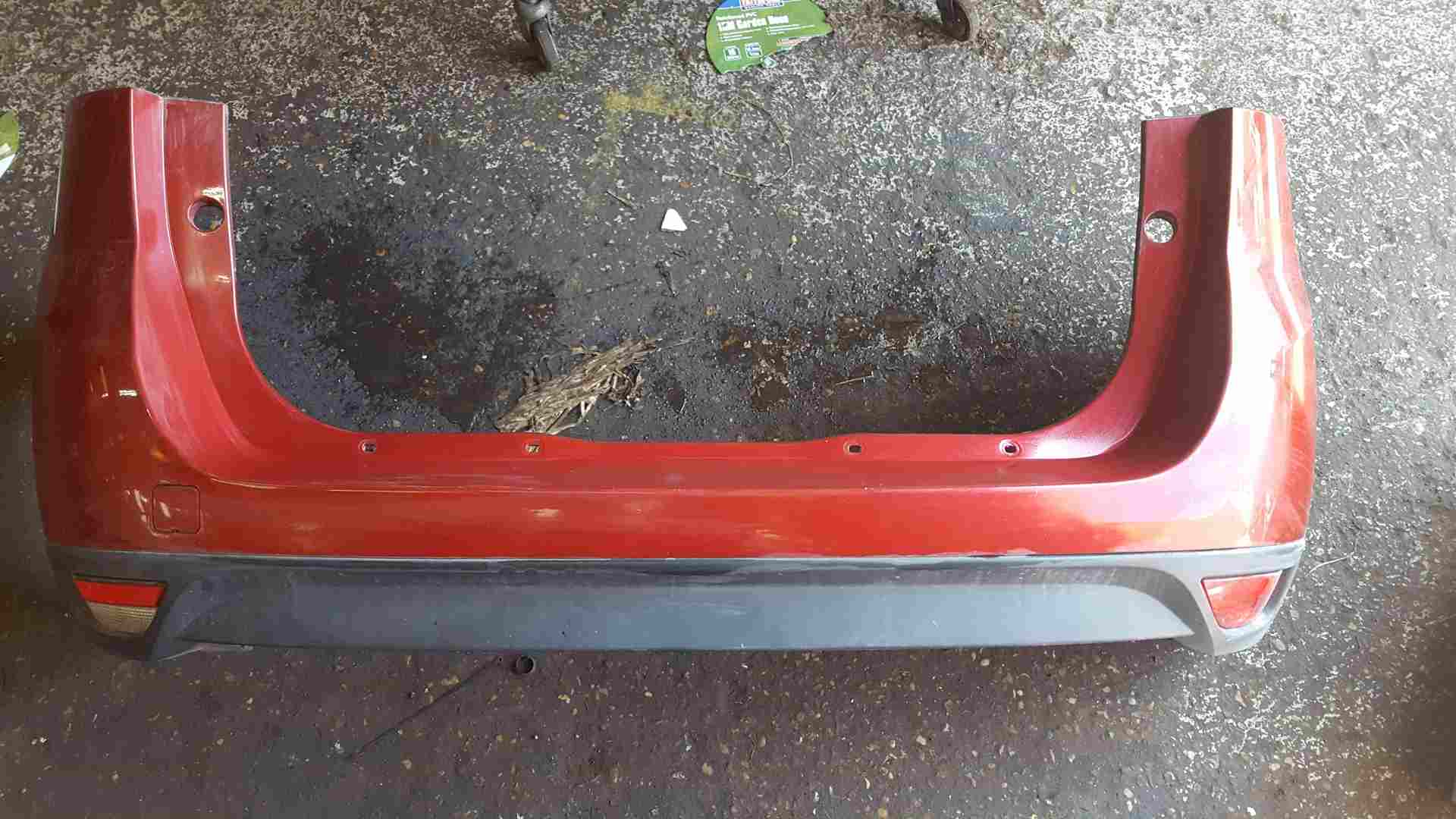 Renault Grand Scenic MK3 2009-2013 Rear Bumper RED Tennj 