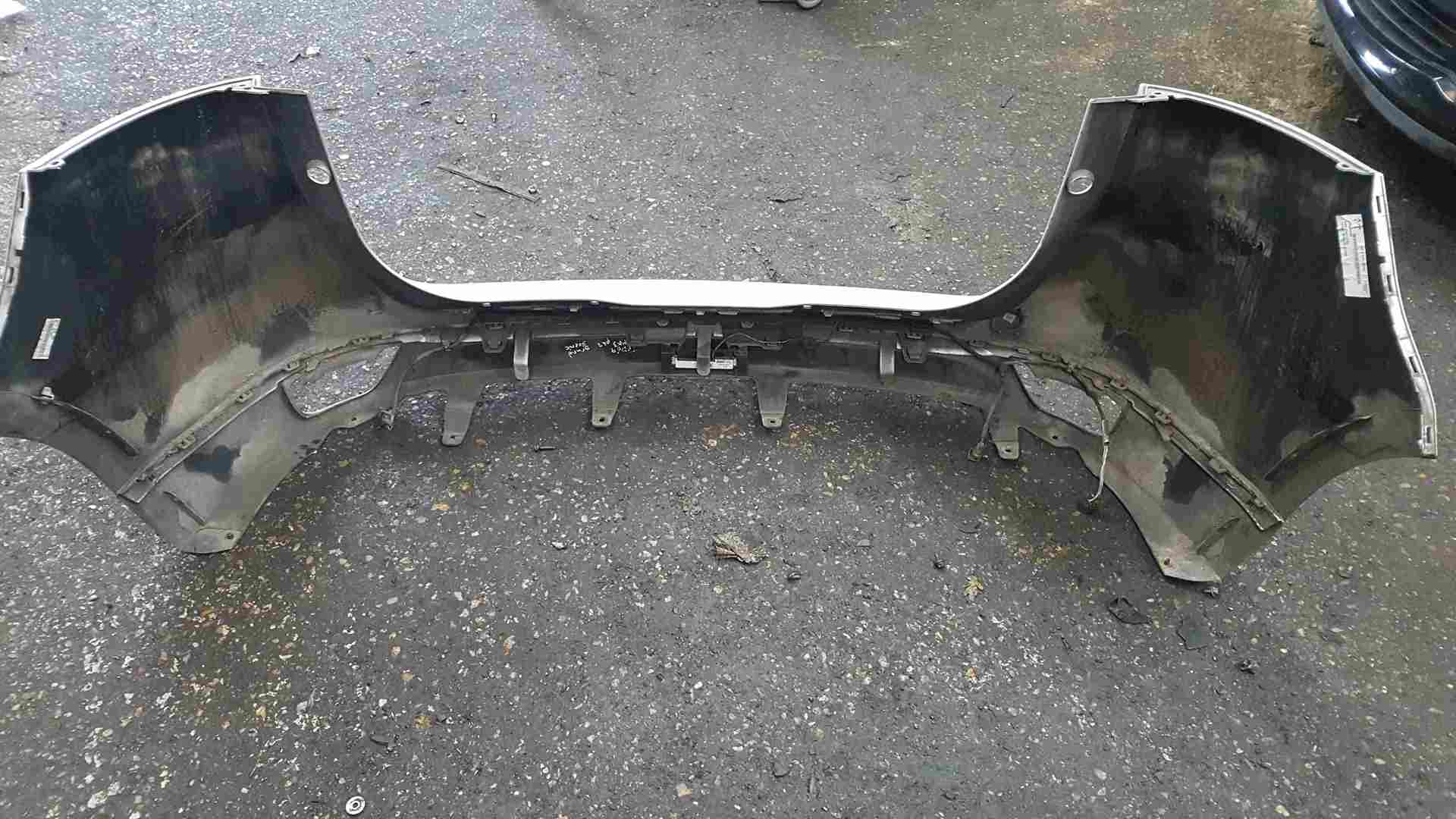 Thumb 3 Renault Grand Scenic MK3 2009-2013 Rear Bumper Silver TED69