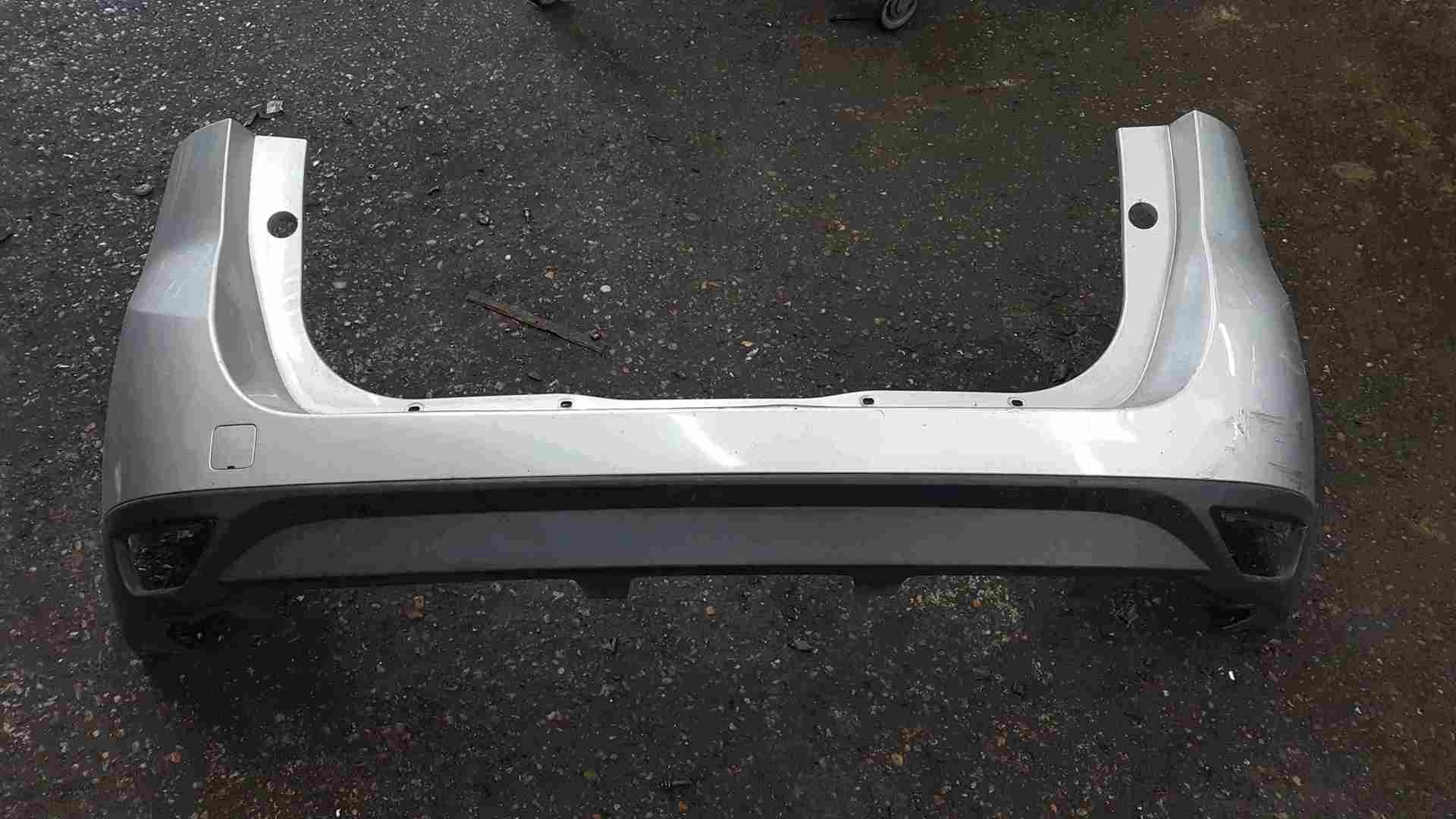 Renault Grand Scenic MK3 2009-2013 Rear Bumper Silver TED69
