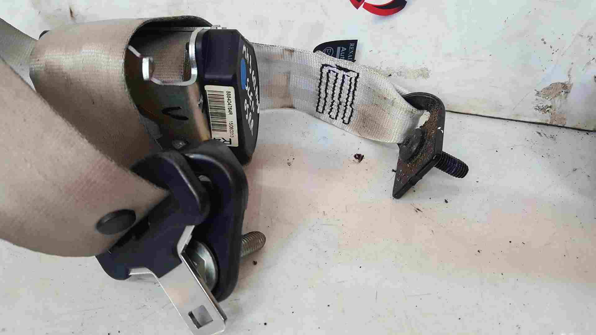 Thumb 3 Renault Grand Scenic MK3 2009-2016 Drivers OSR Rear Boot Seat Belt 888404764R