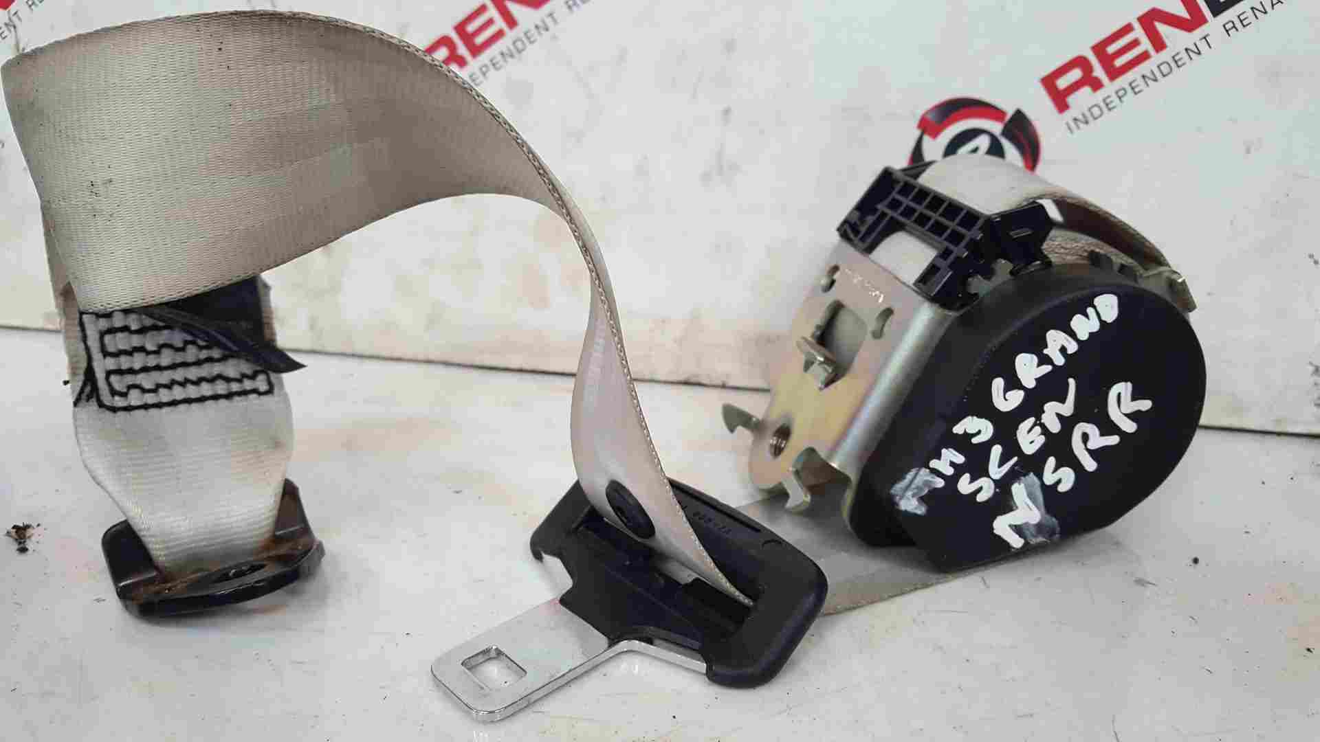 Thumb 3 Renault Grand Scenic MK3 2009-2016 Passenger NSR Rear Boot Seat Belt 898417238R