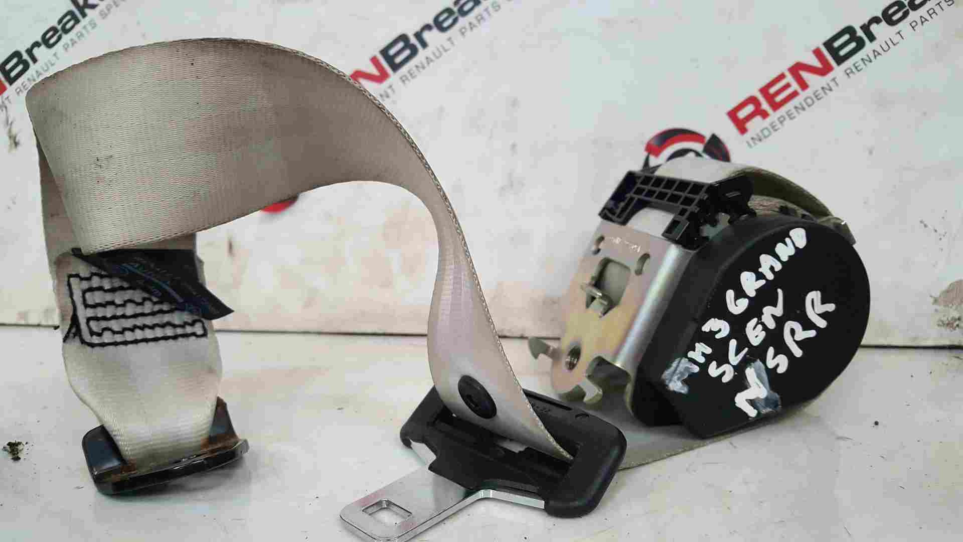Thumb 4 Renault Grand Scenic MK3 2009-2016 Passenger NSR Rear Boot Seat Belt 898417238R
