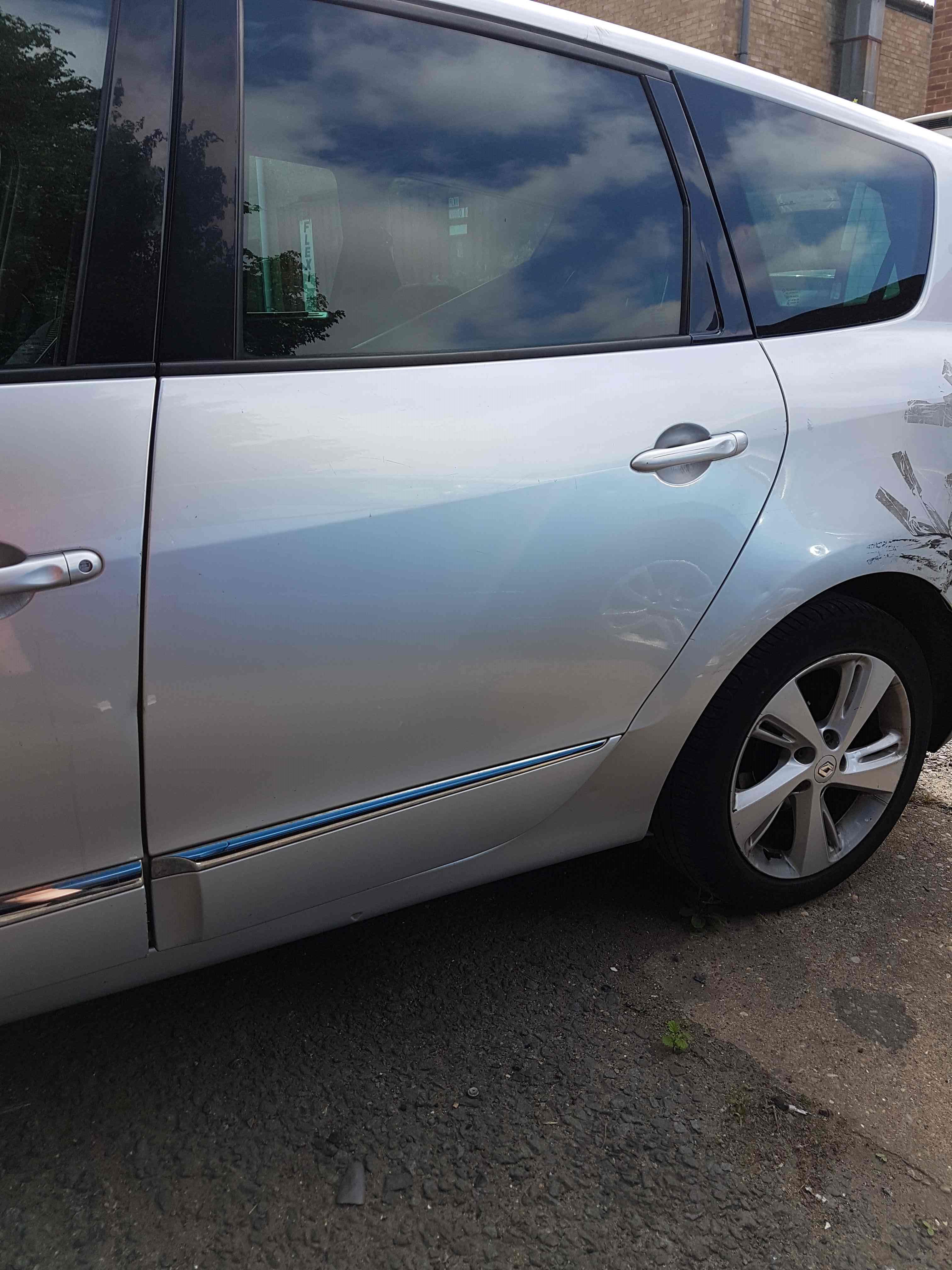 Thumb 4 Renault Grand Scenic MK3 2009-2016 Passenger NSR Rear Door Silver Ted69