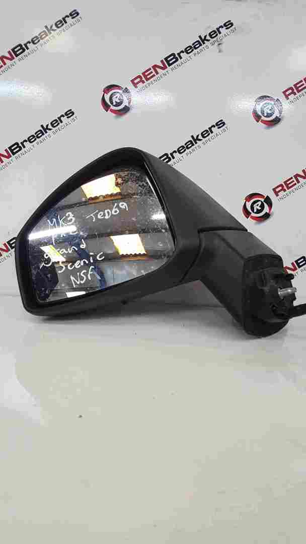 Thumb 2 Renault Grand Scenic MK3 2013-2016 Passenger Ns Wing Mirror Silver Ted69