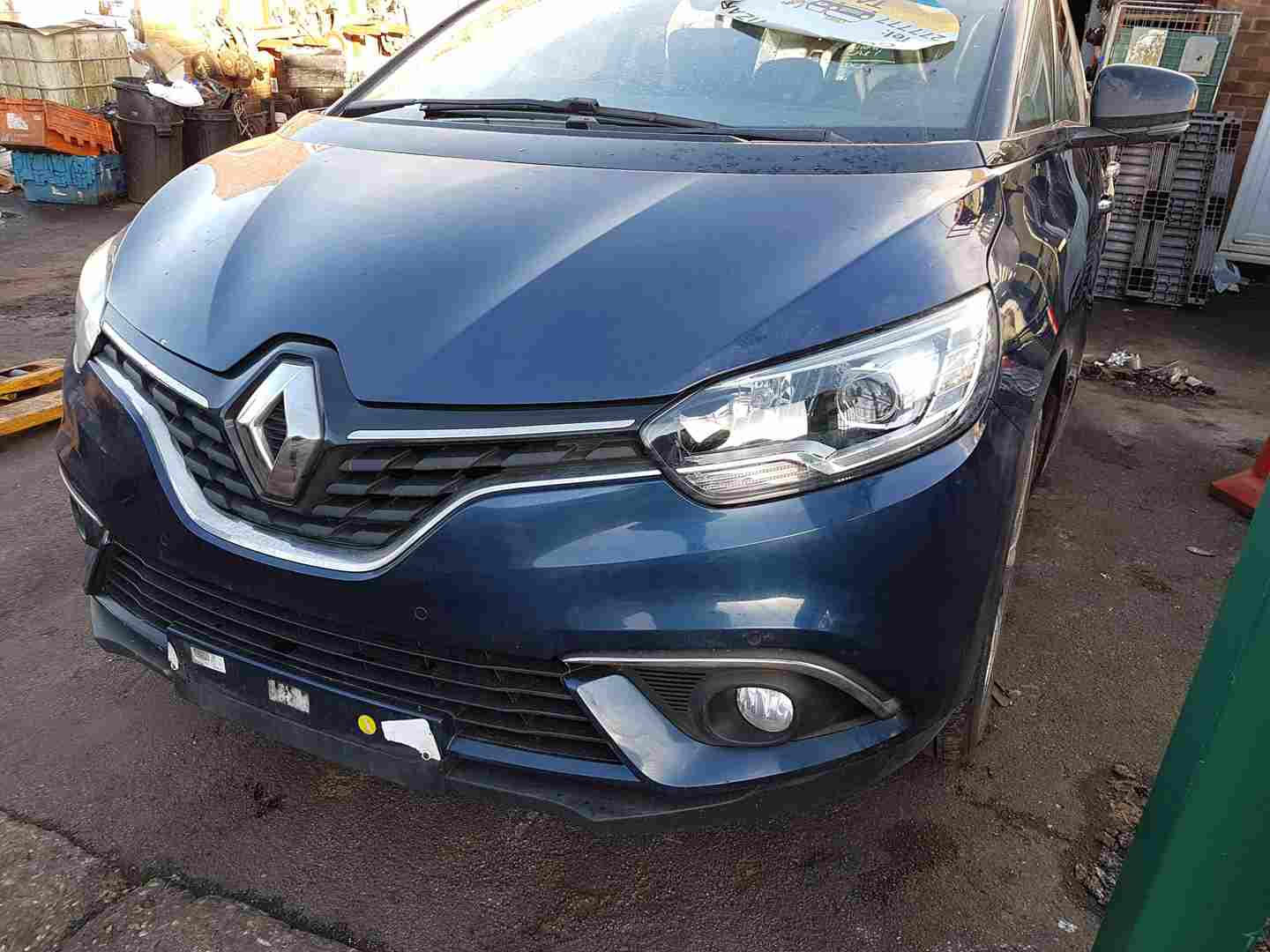 Renault Grand Scenic MK4 2016-2022 Front End Bonnet Bumper Wings Bixul BLUE