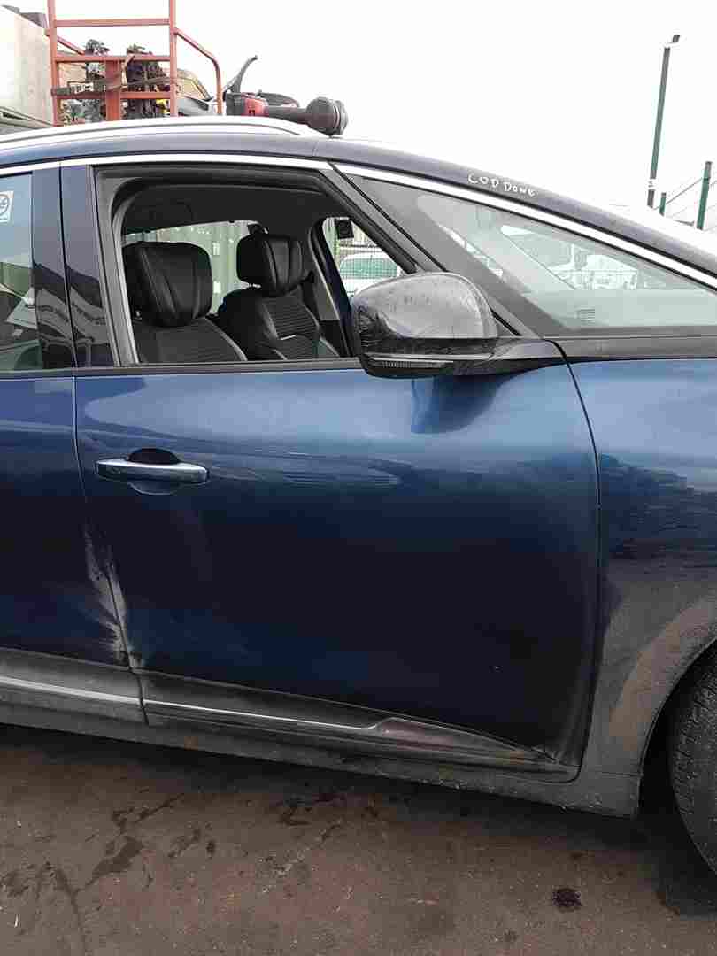 Renault Grand Scenic MK4 2016-2022 Front OSF Os Front Drivers Door Blue Bixul