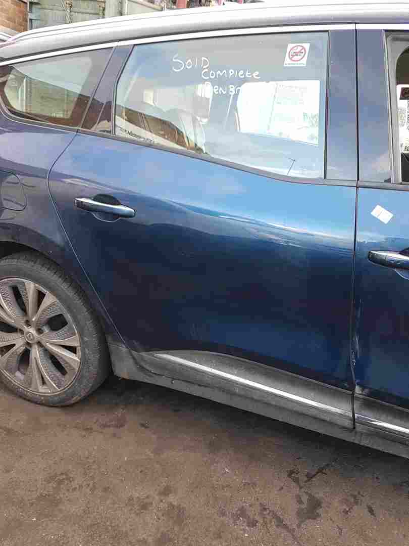 Thumb 3 Renault Grand Scenic MK4 2016-2022 Rear OSR Os Drivers Door Blue Bixul